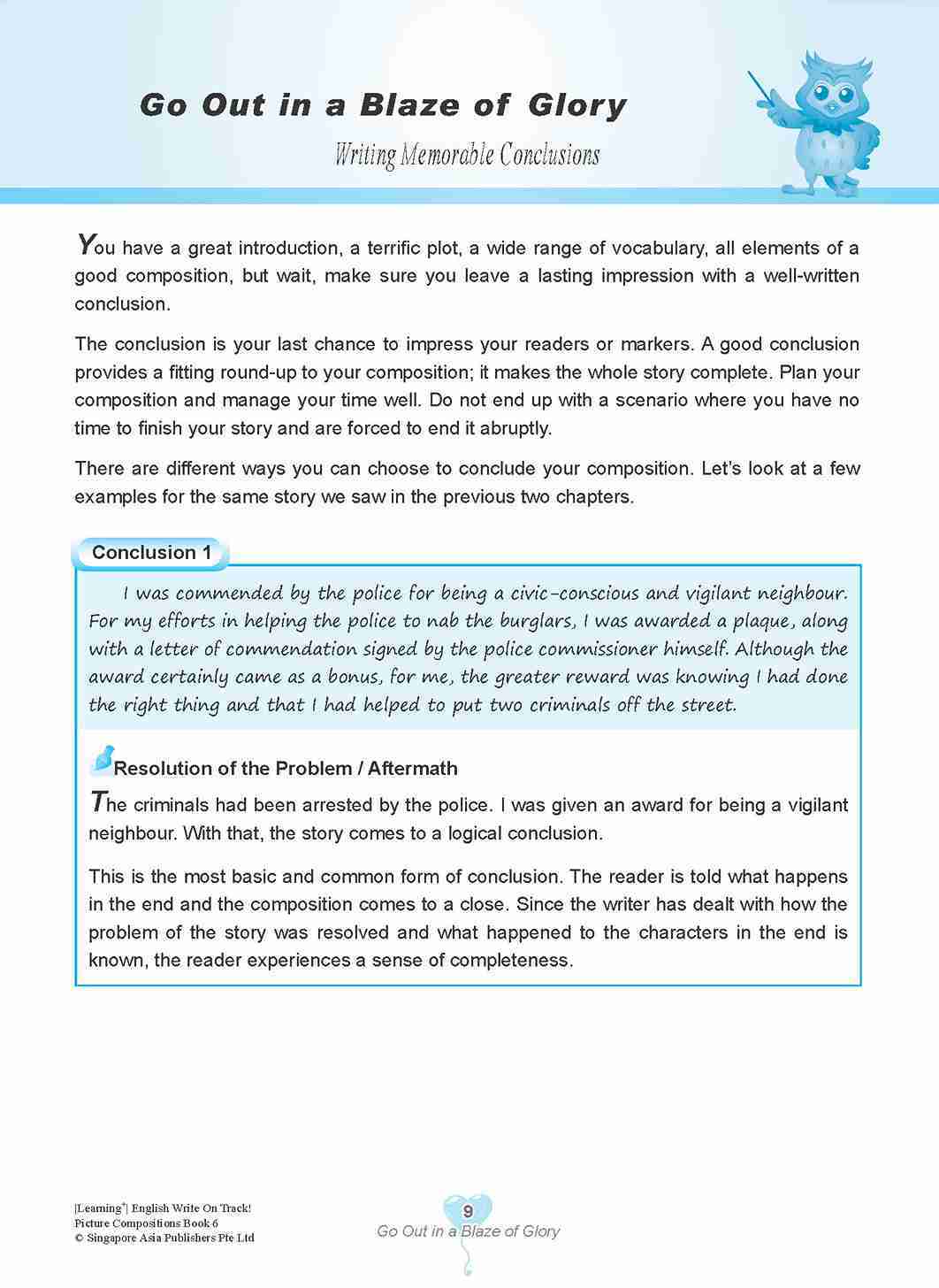 LEARNING+ English Write on Track! PICTURE COMPOSITIONS Book 6