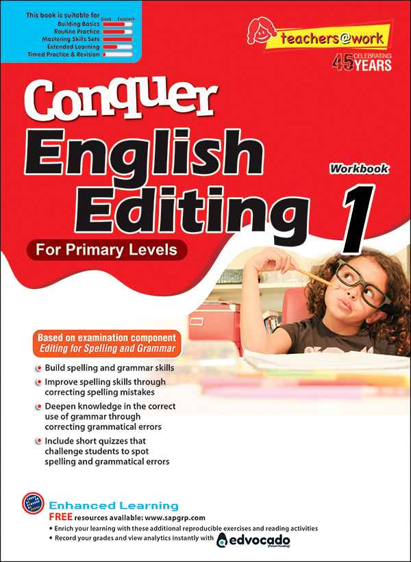 Conquer English Editing Workbook 1