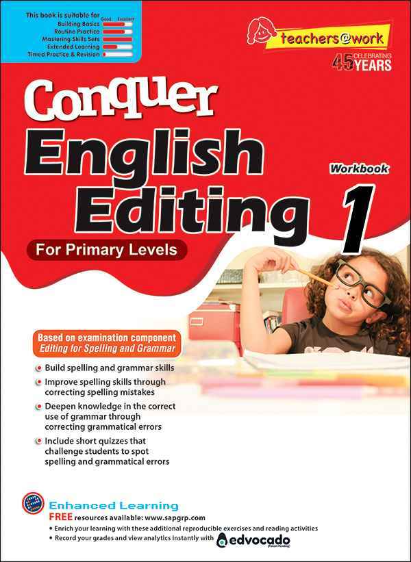 Conquer English Editing Workbook 1