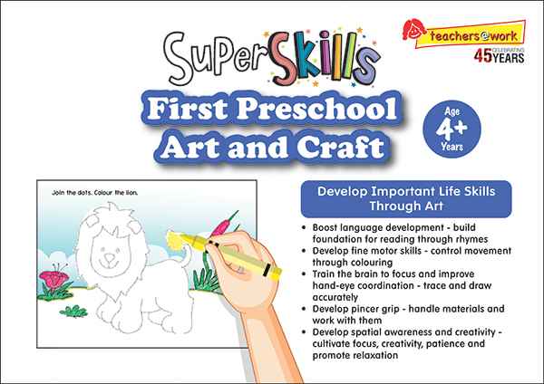Super Skills First Preschool Art and Craft Age 4+ Years
