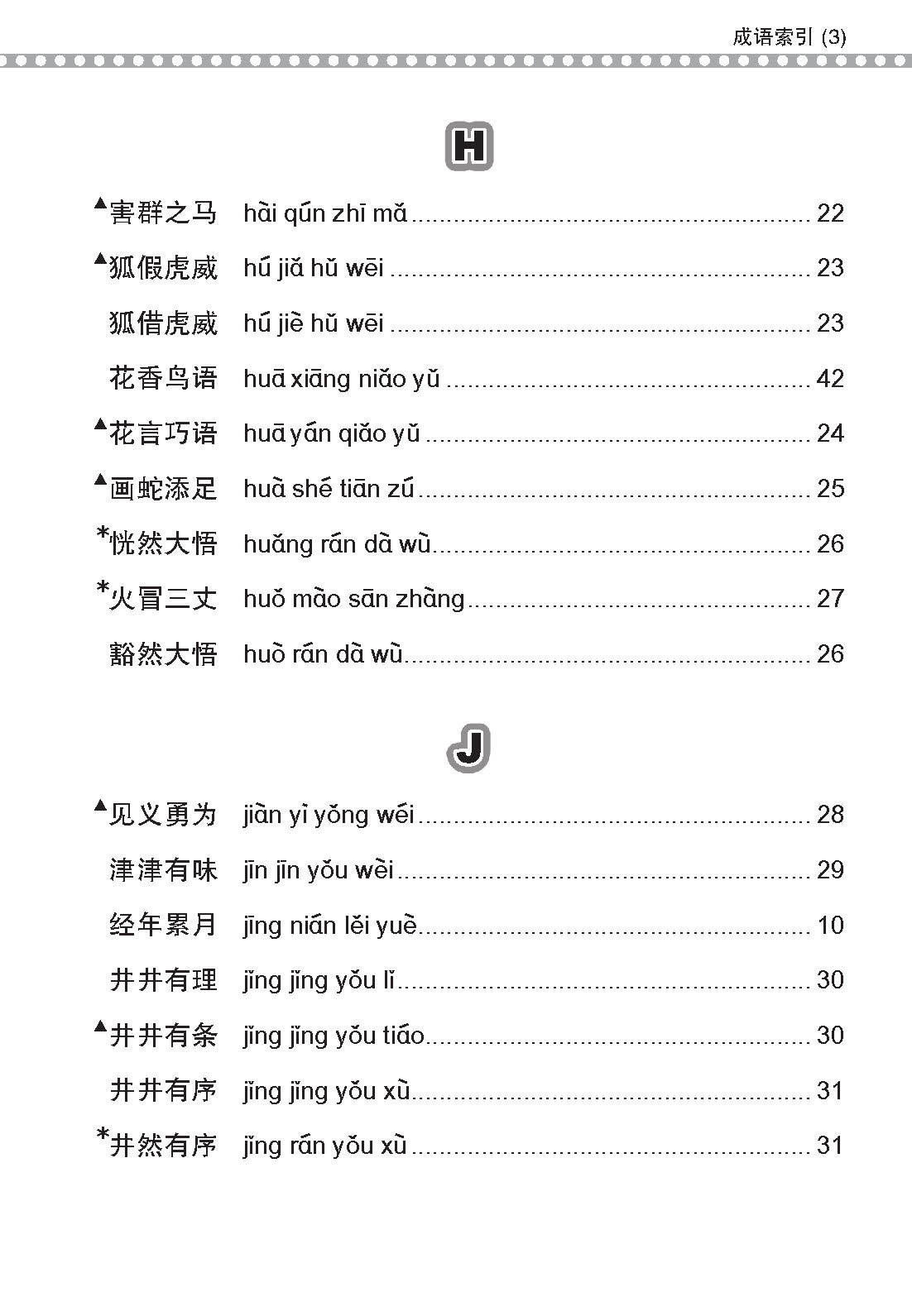 会考加分手册 PSLE华文必考成语 / Examinable Idioms For PSLE Chinese
