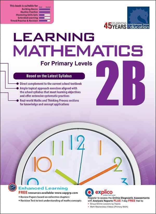 LEARNING MATHEMATICS For Primary Levels 2B