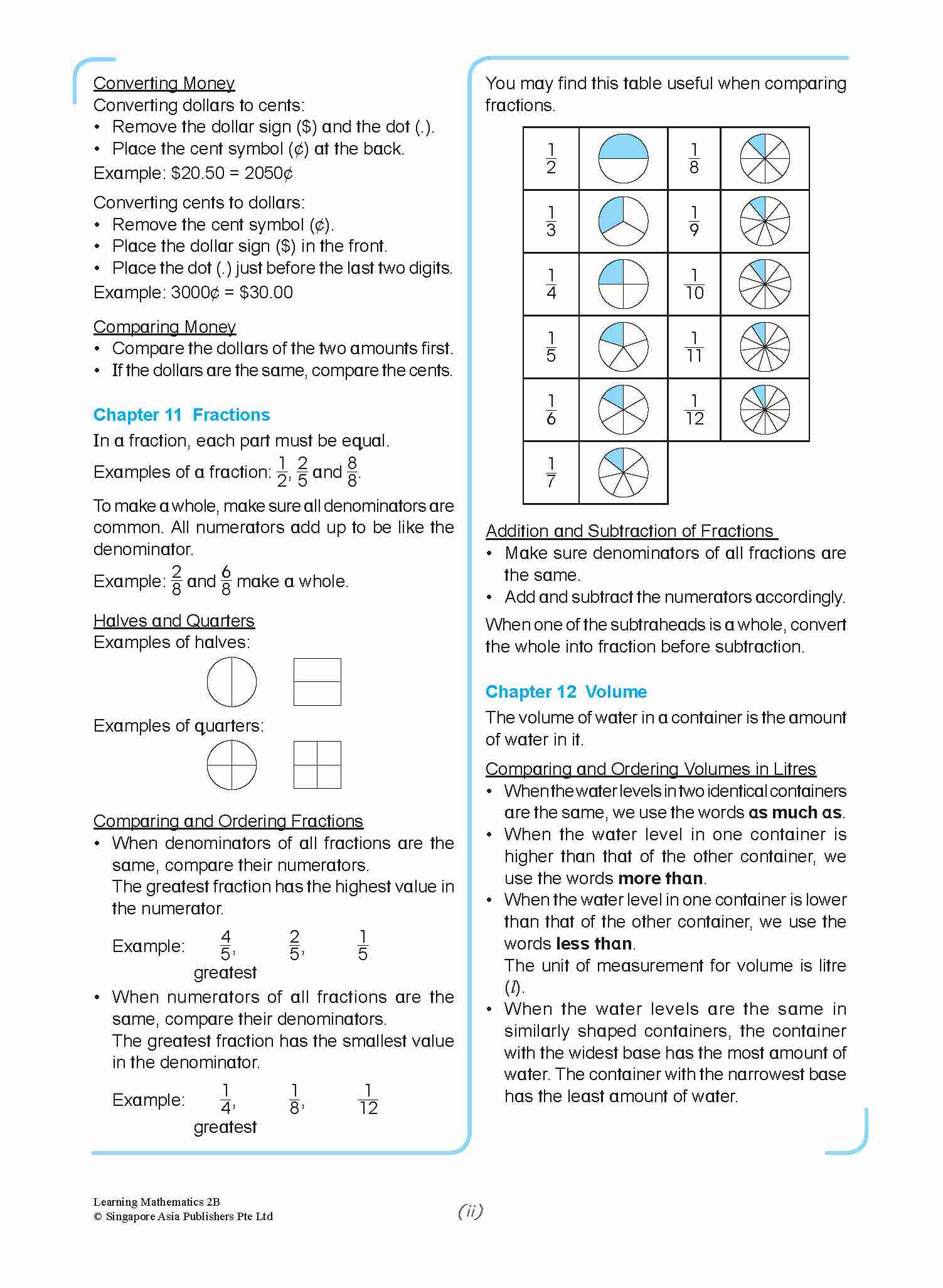 LEARNING MATHEMATICS For Primary Levels 2B