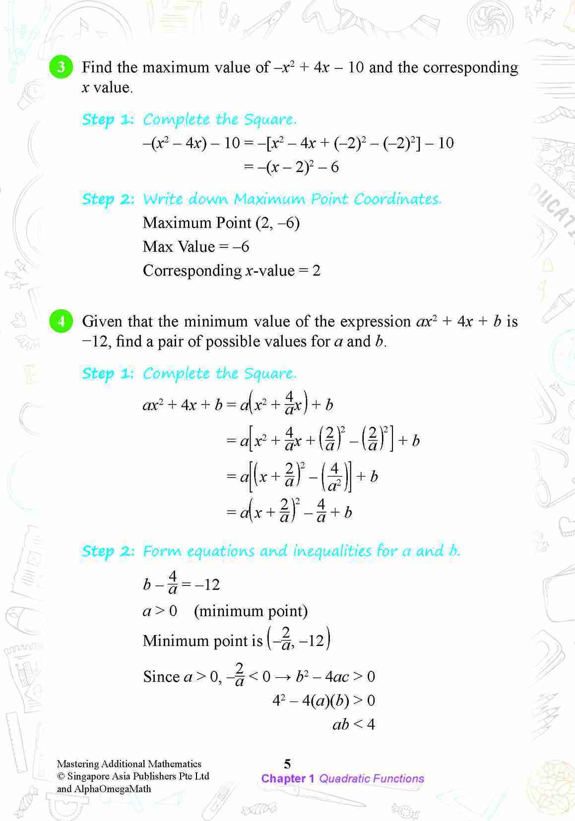 MASTERING ADDITIONAL MATHEMATICS