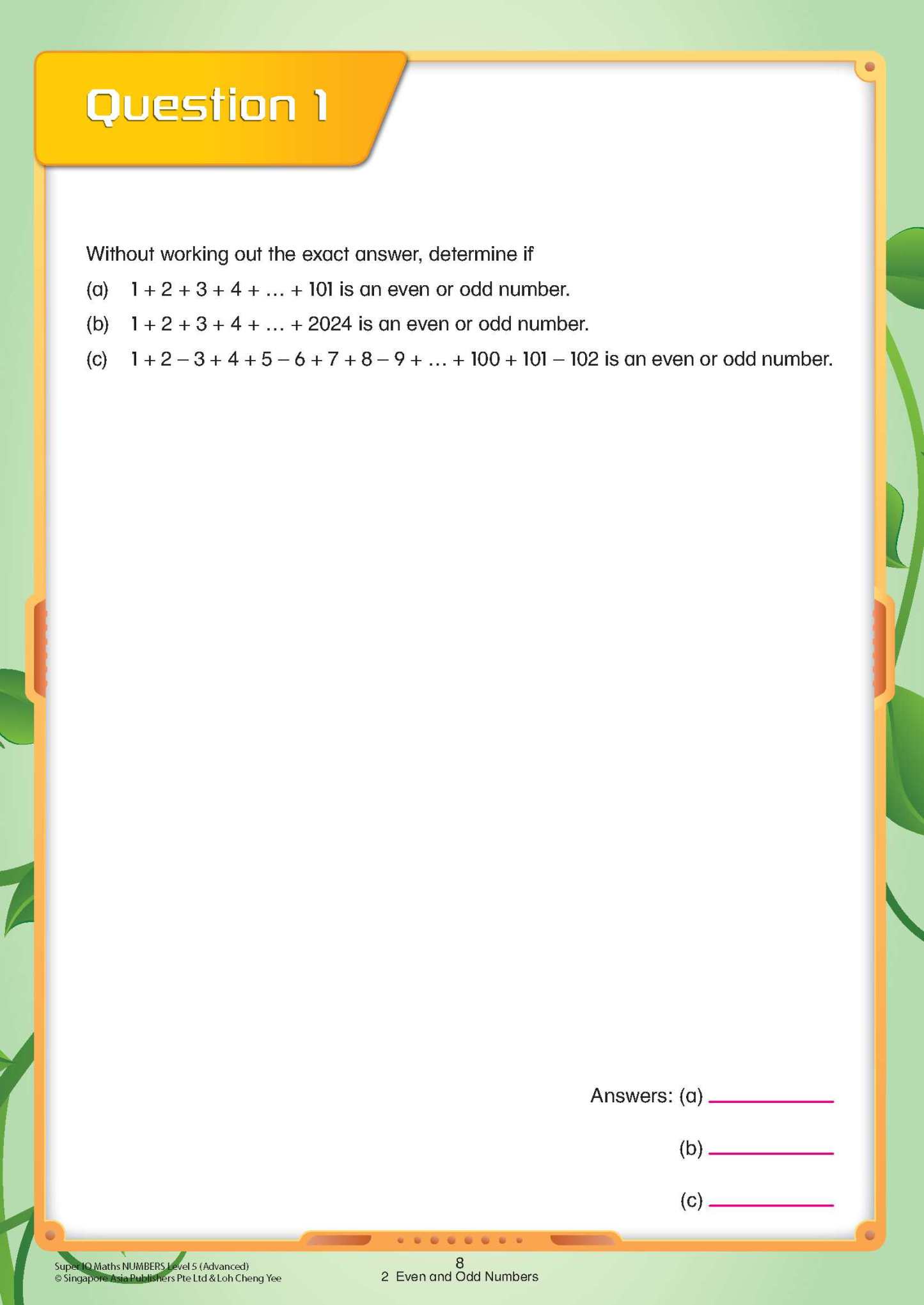 Super IQ Maths NUMBERS Level 5 Advanced (10-11 years)