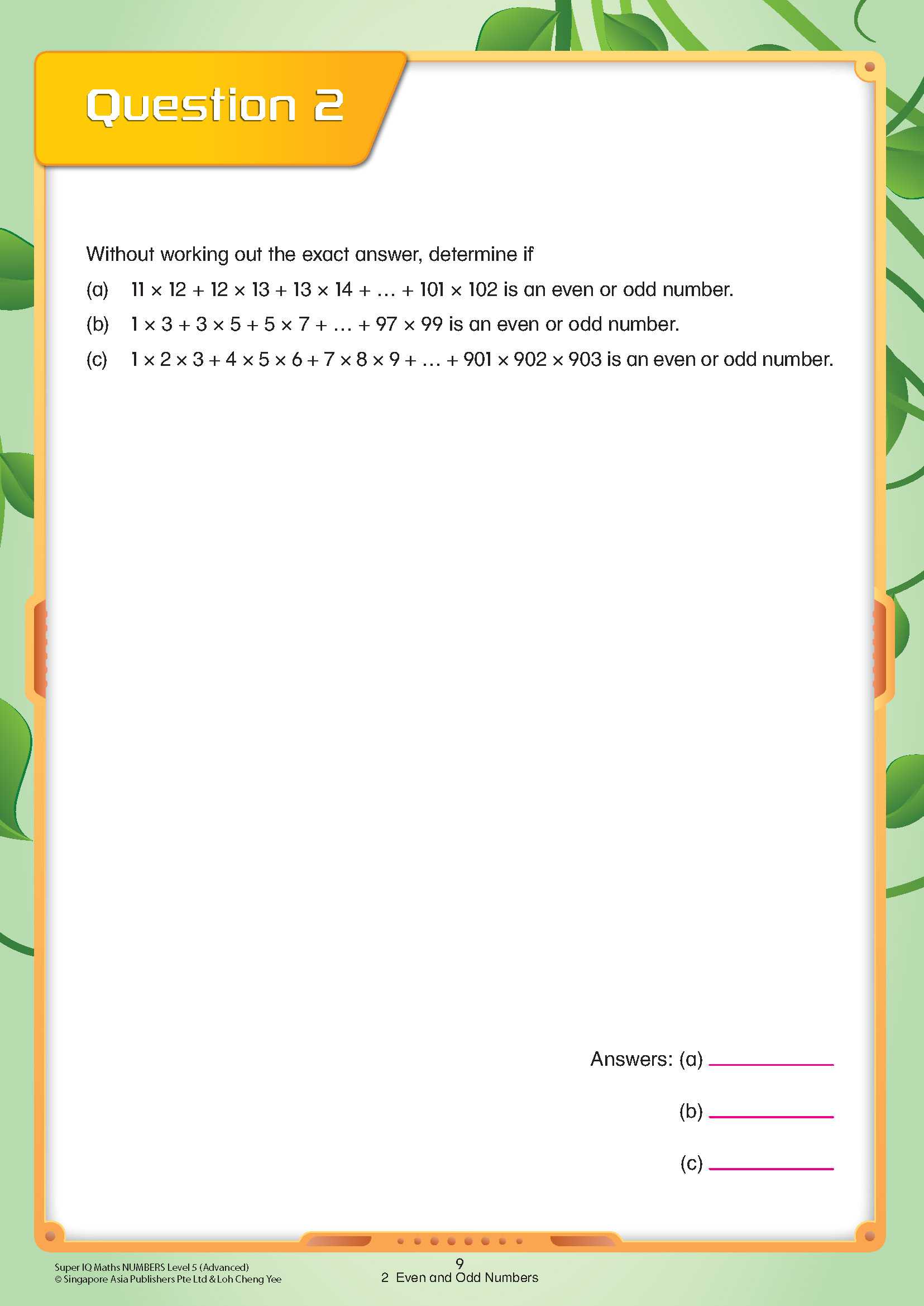 Super IQ Maths NUMBERS Level 5 Advanced (10-11 years)