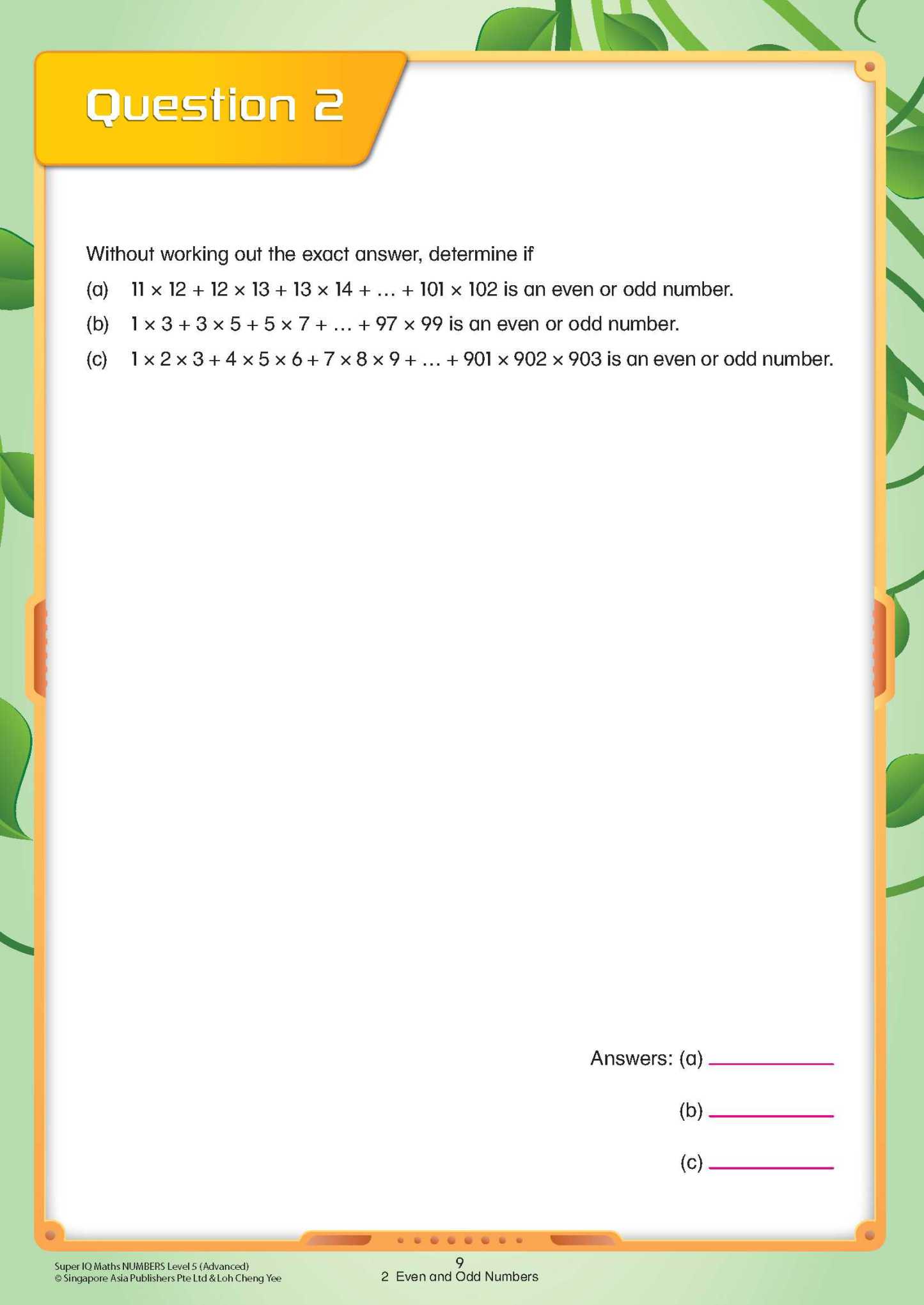 Super IQ Maths NUMBERS Level 5 Advanced (10-11 years)