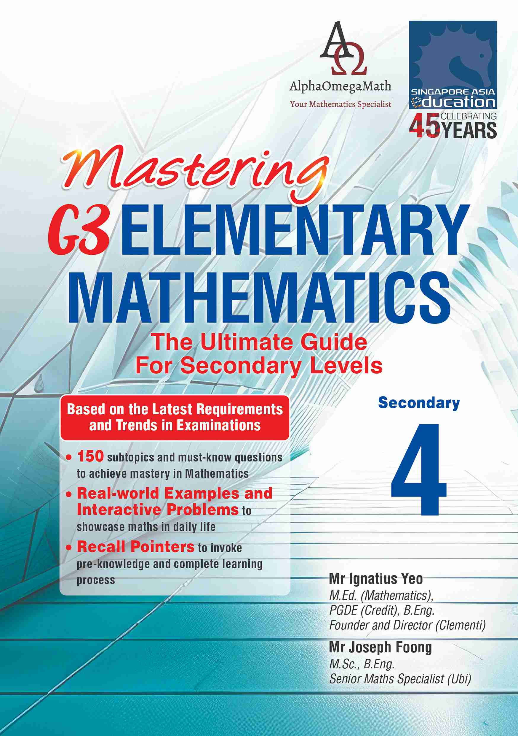 Mastering G3 ELEMENTARY MATHEMATICS Secondary 4