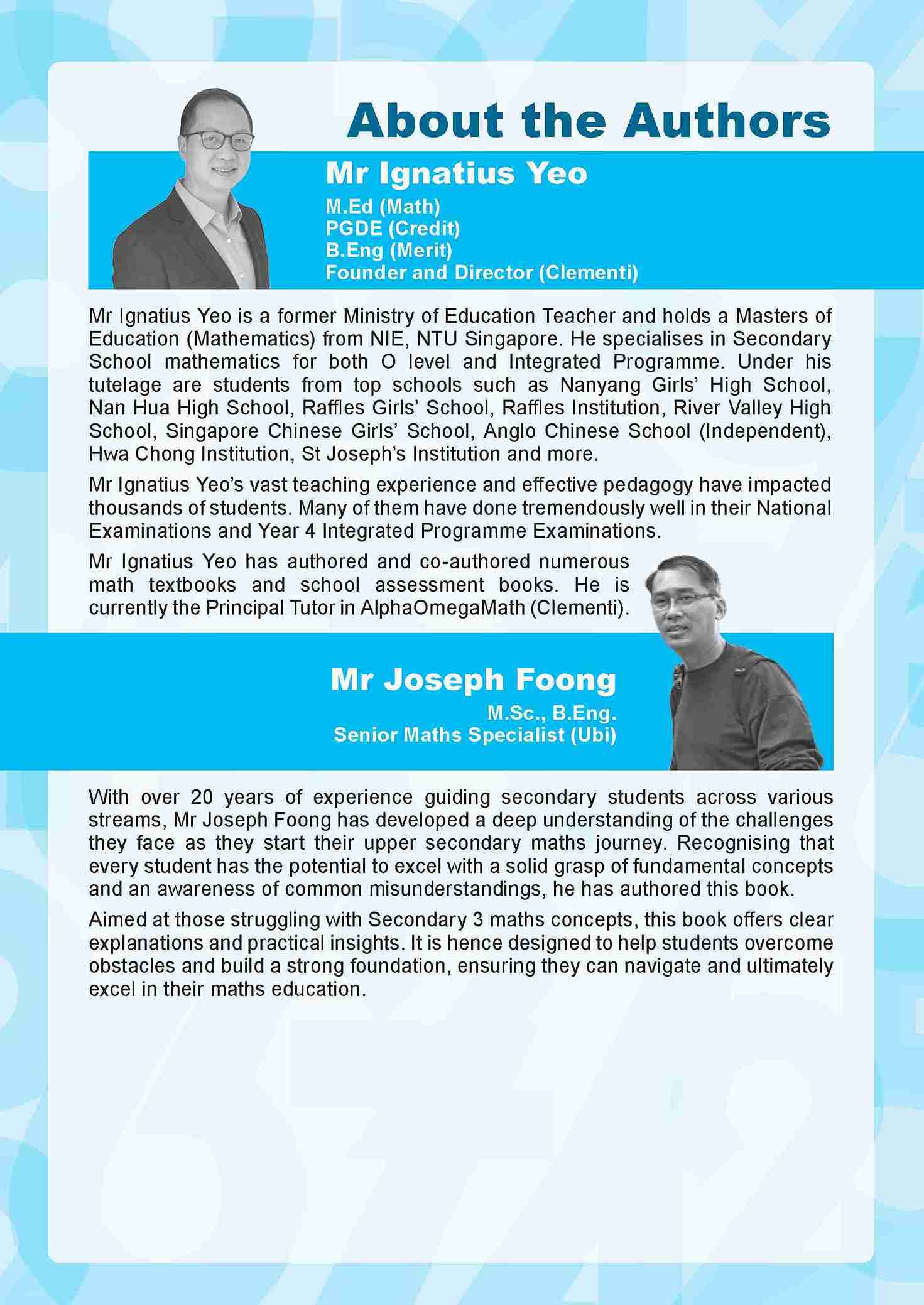 Mastering G3 ELEMENTARY MATHEMATICS Secondary 4