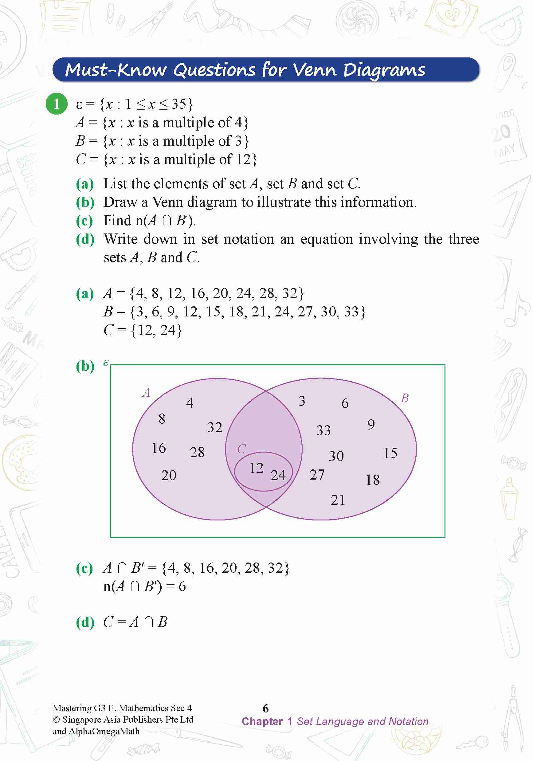 Mastering G3 ELEMENTARY MATHEMATICS Secondary 4