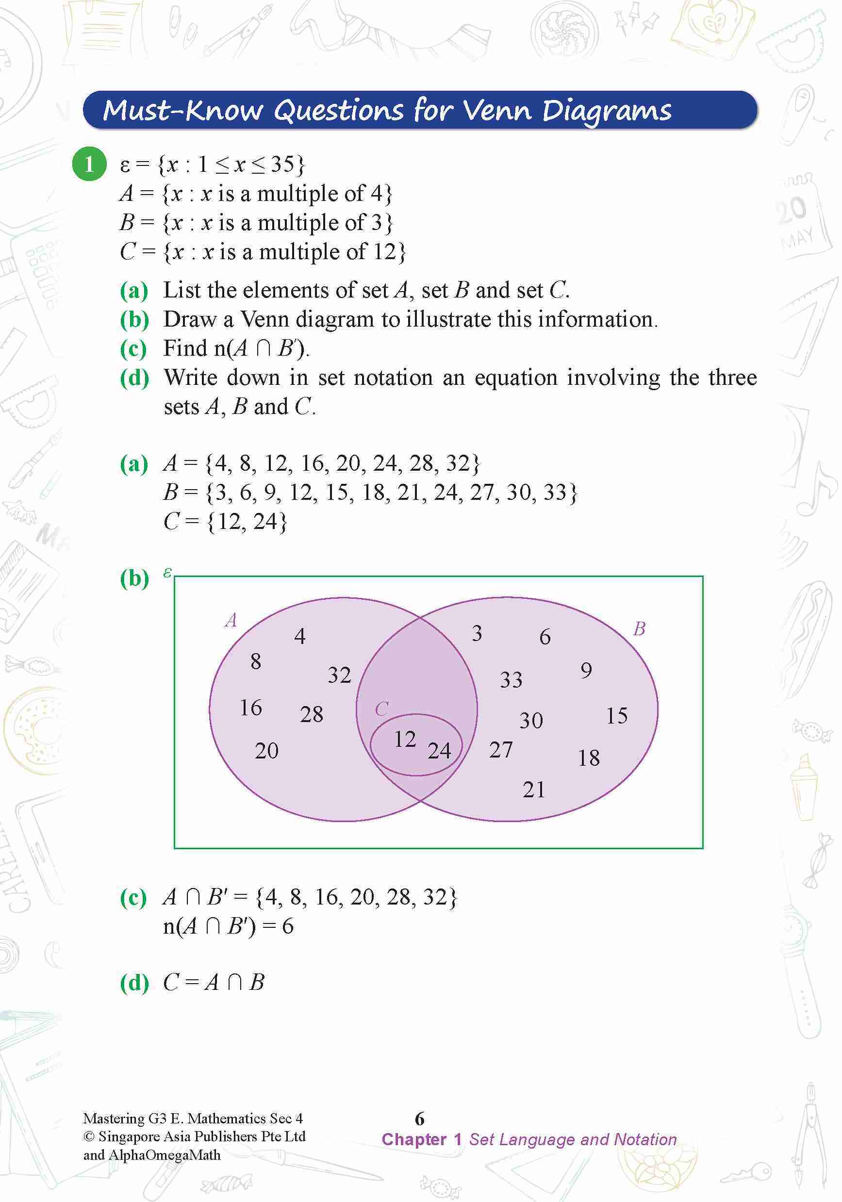 Mastering G3 ELEMENTARY MATHEMATICS Secondary 4
