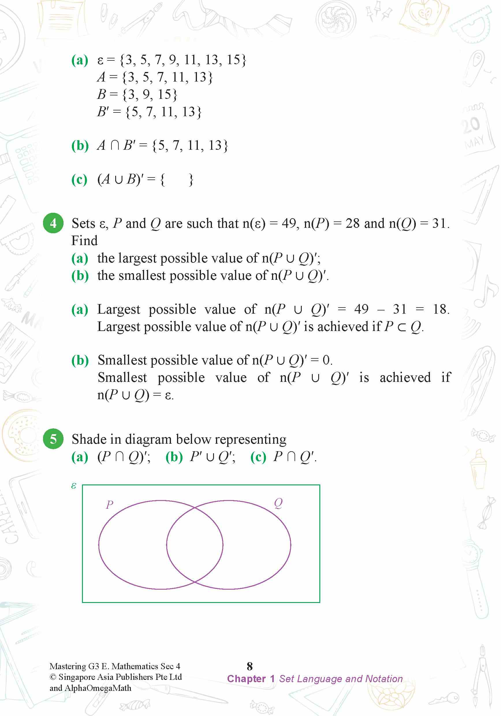 Mastering G3 ELEMENTARY MATHEMATICS Secondary 4