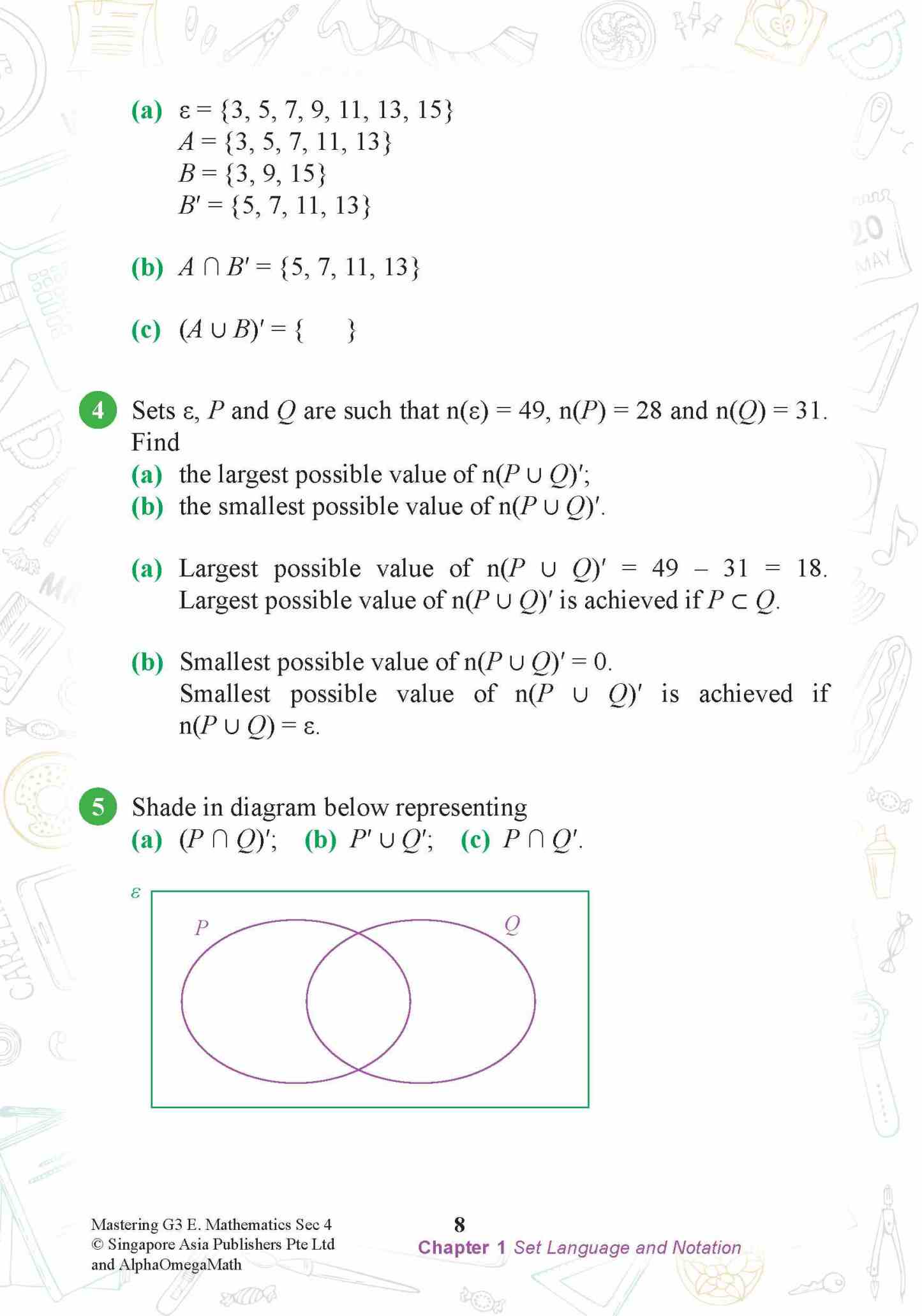 Mastering G3 ELEMENTARY MATHEMATICS Secondary 4