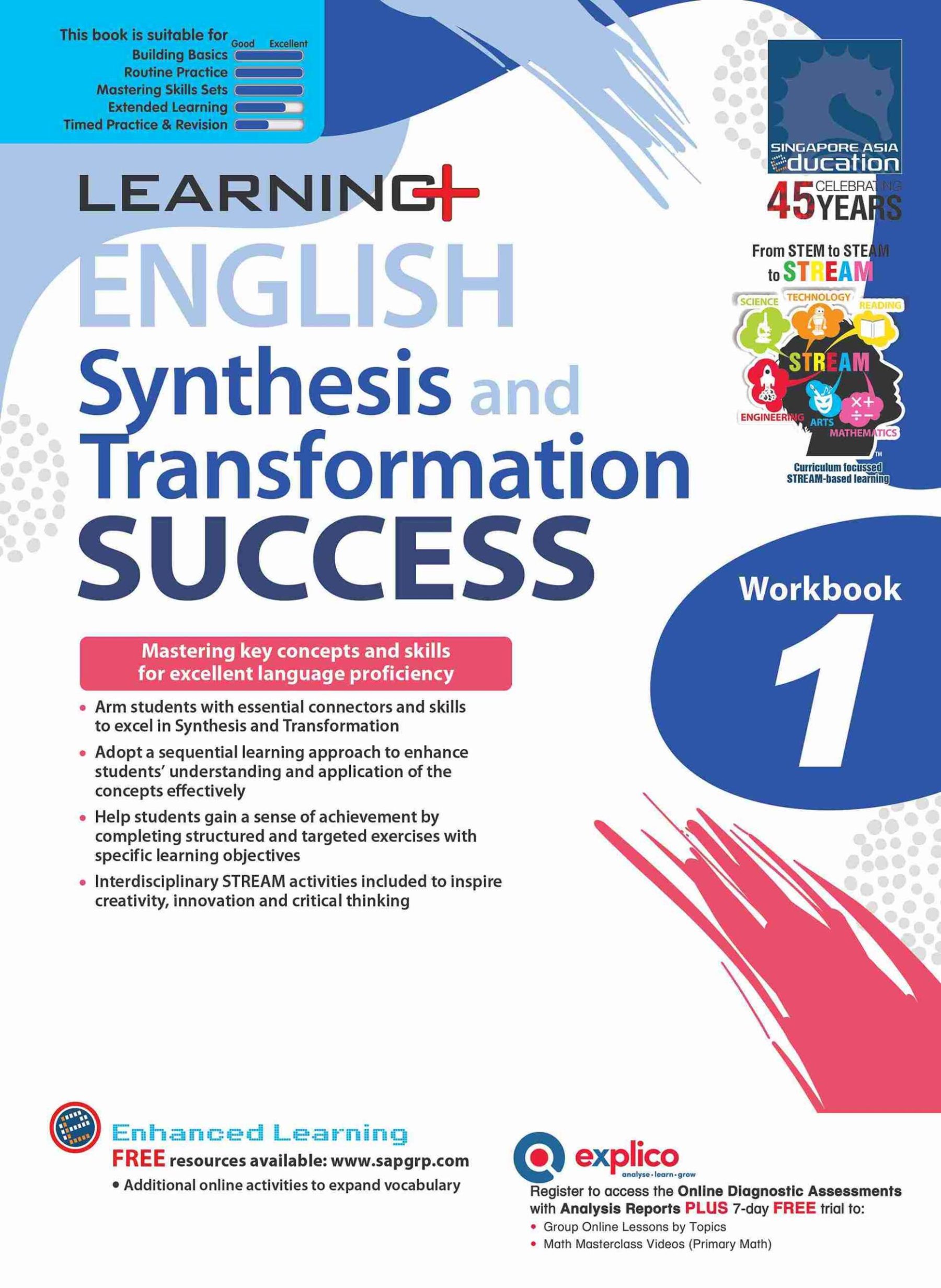 LEARNING+ ENGLISH Synthesis and Transformation SUCCESS Workbook 1