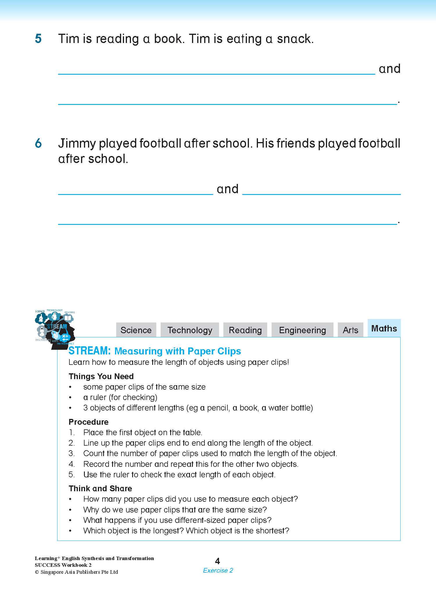 LEARNING+ ENGLISH Synthesis and Transformation SUCCESS Workbook 2