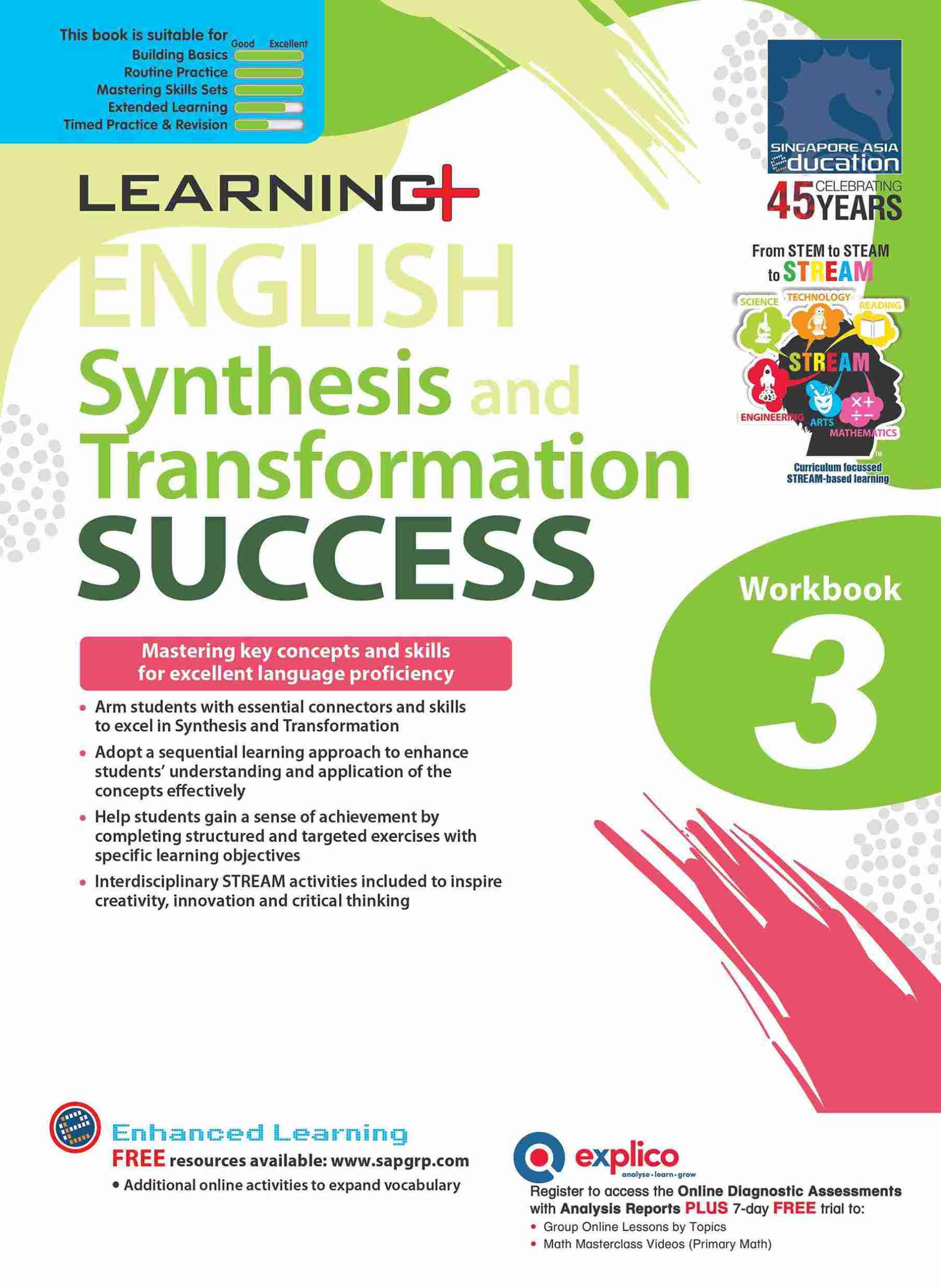 LEARNING+ ENGLISH Synthesis and Transformation SUCCESS Workbook 3