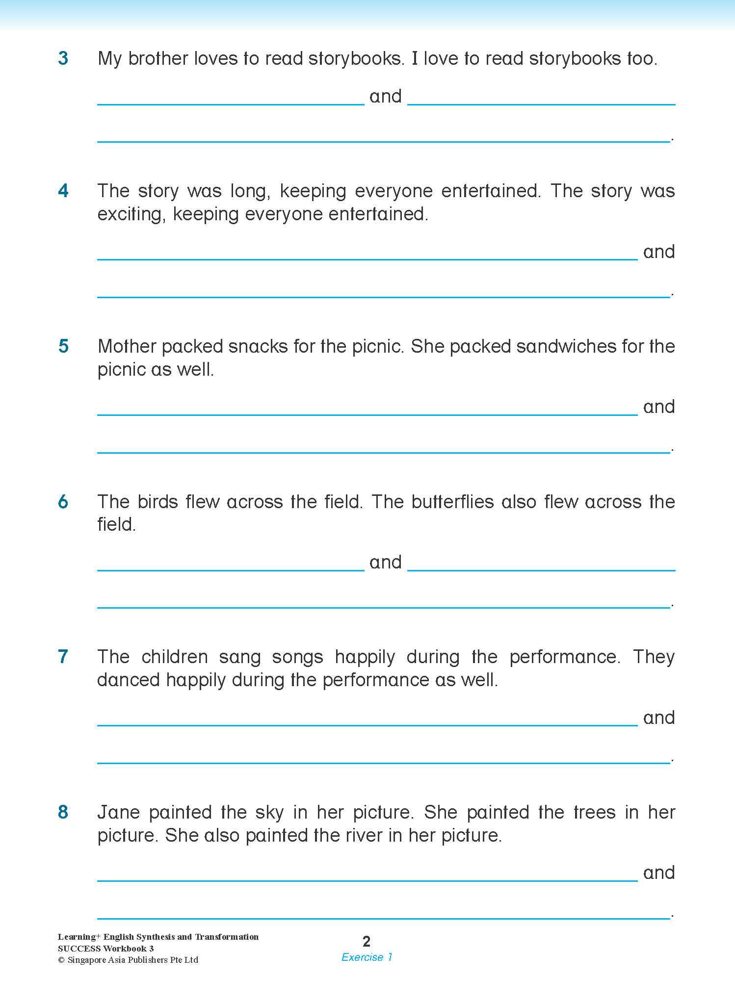 LEARNING+ ENGLISH Synthesis and Transformation SUCCESS Workbook 3