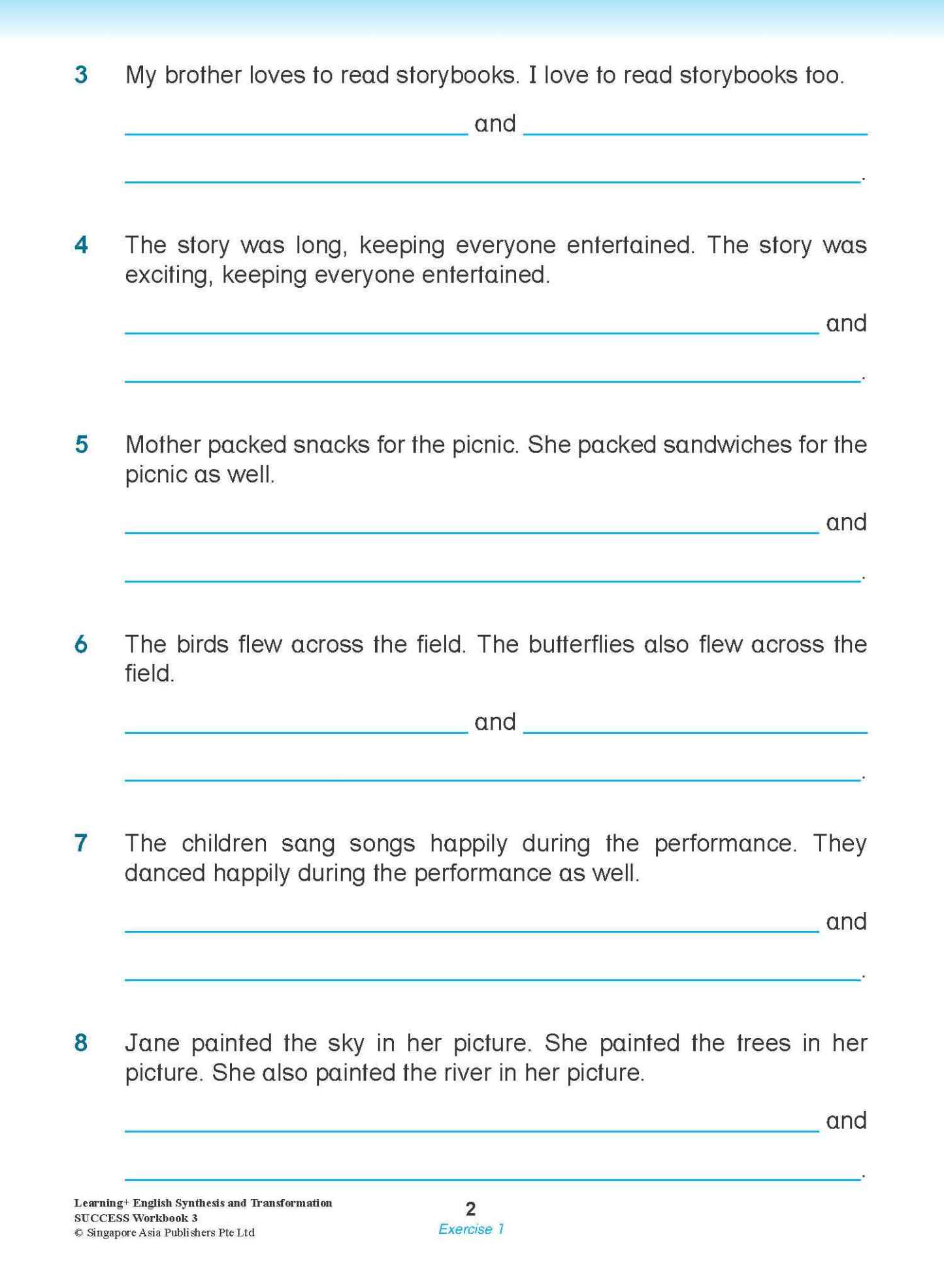 LEARNING+ ENGLISH Synthesis and Transformation SUCCESS Workbook 3