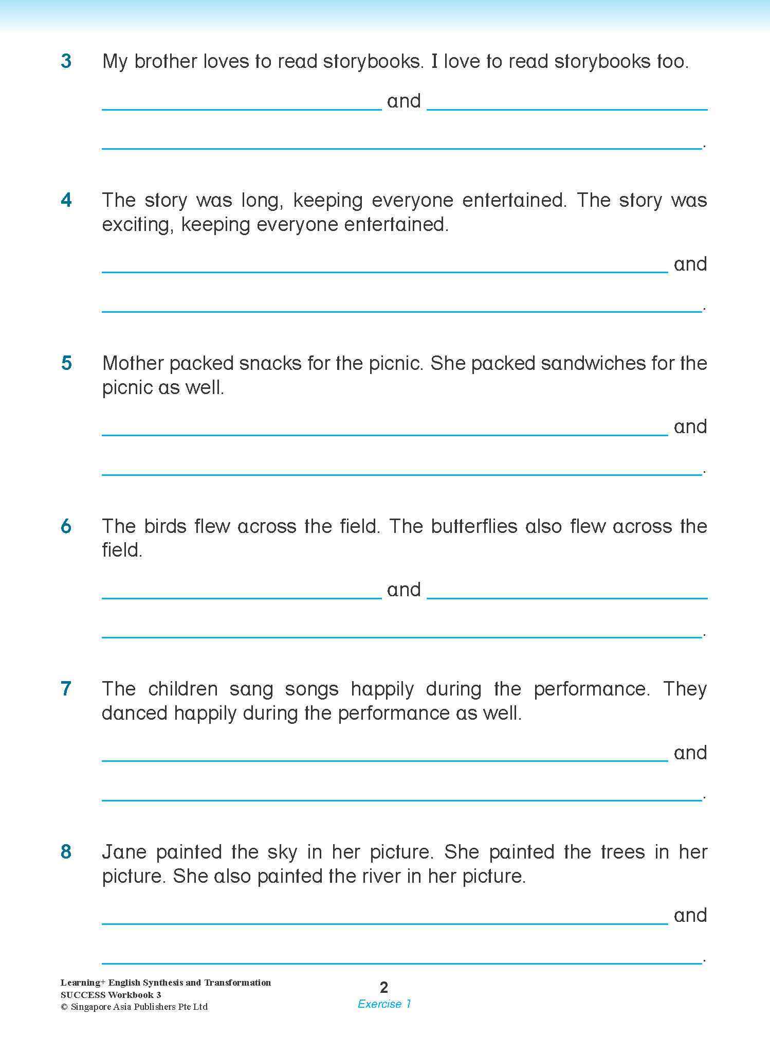 LEARNING+ ENGLISH Synthesis and Transformation SUCCESS Workbook 3