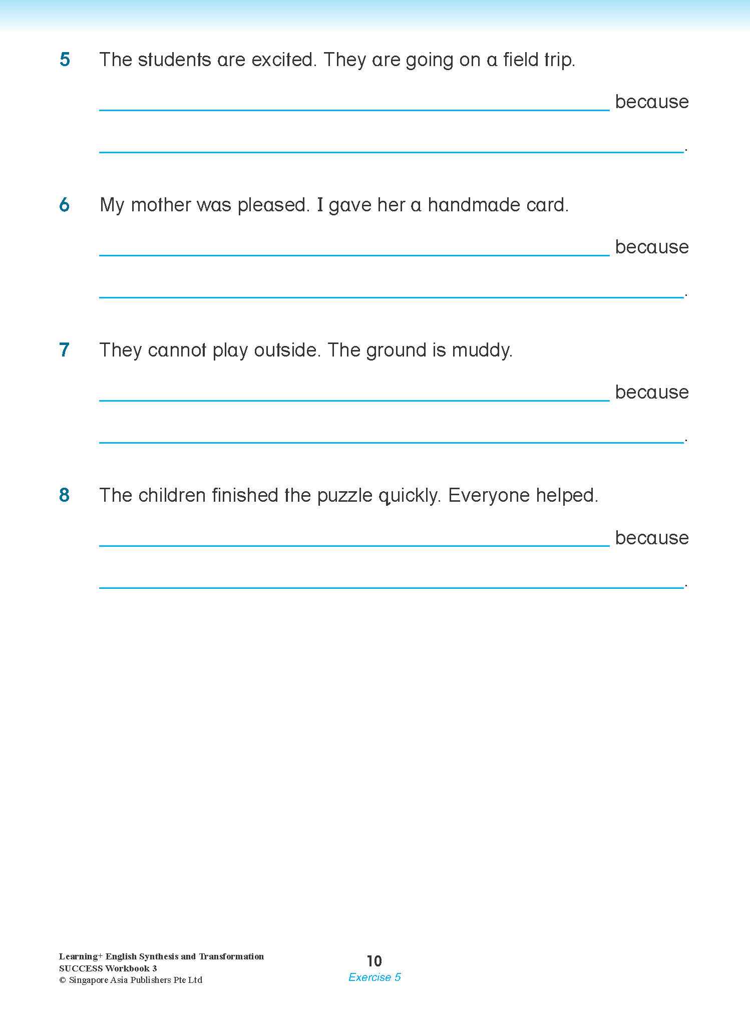 LEARNING+ ENGLISH Synthesis and Transformation SUCCESS Workbook 3