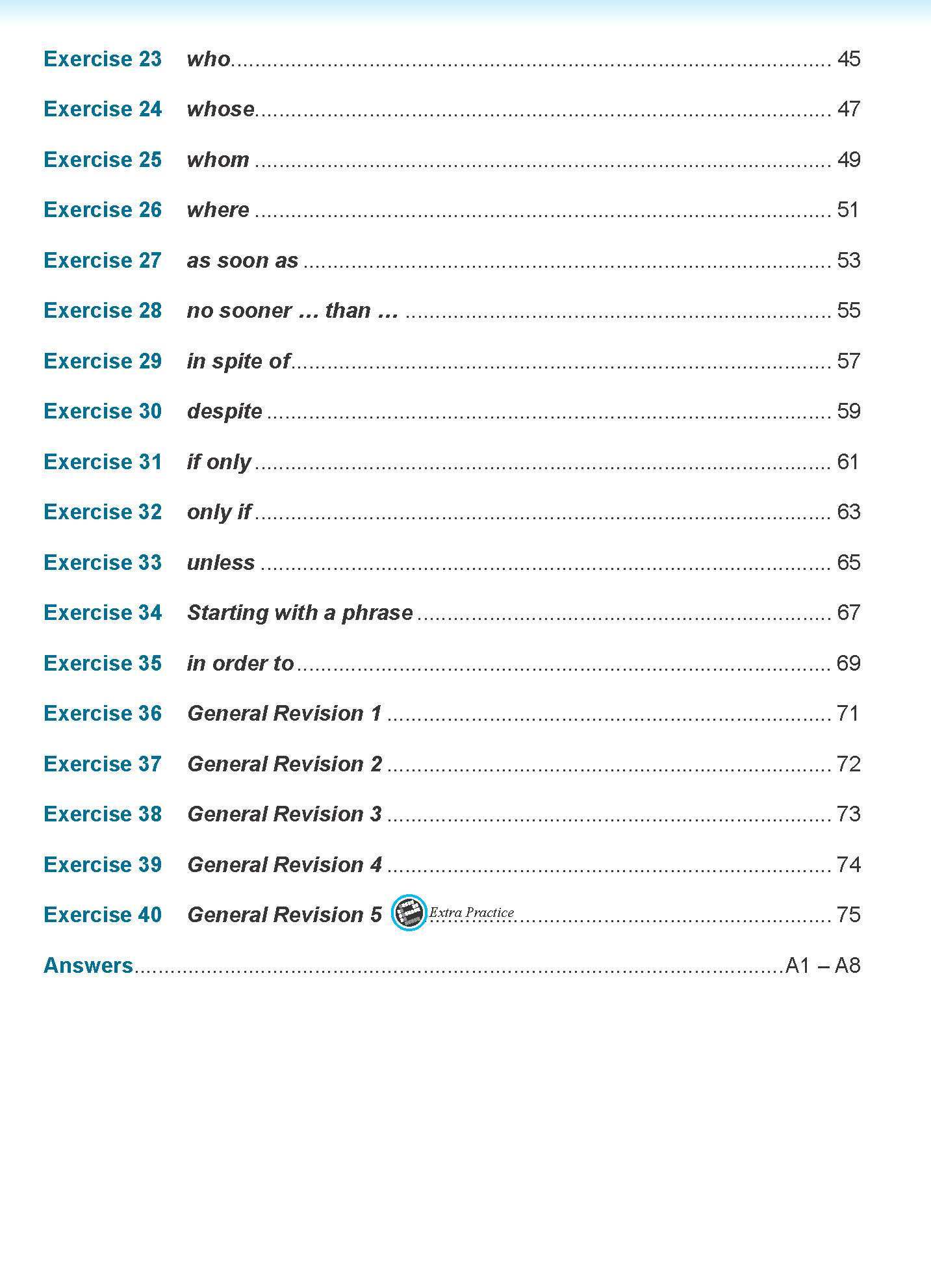 LEARNING+ ENGLISH Synthesis and Transformation SUCCESS Workbook 5