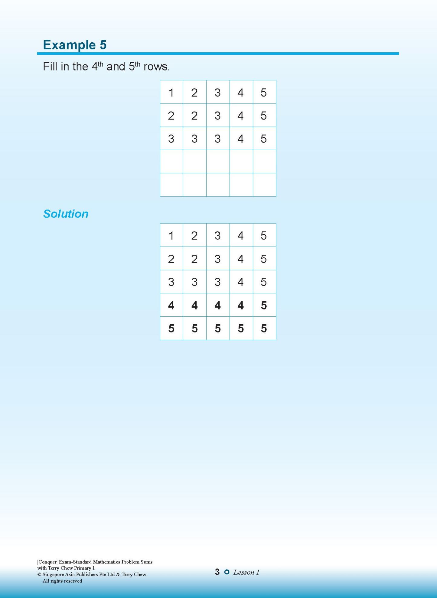 Conquer EXAM-STANDARD Mathematics PROBLEM SUMS with Terry Chew Primary 1
