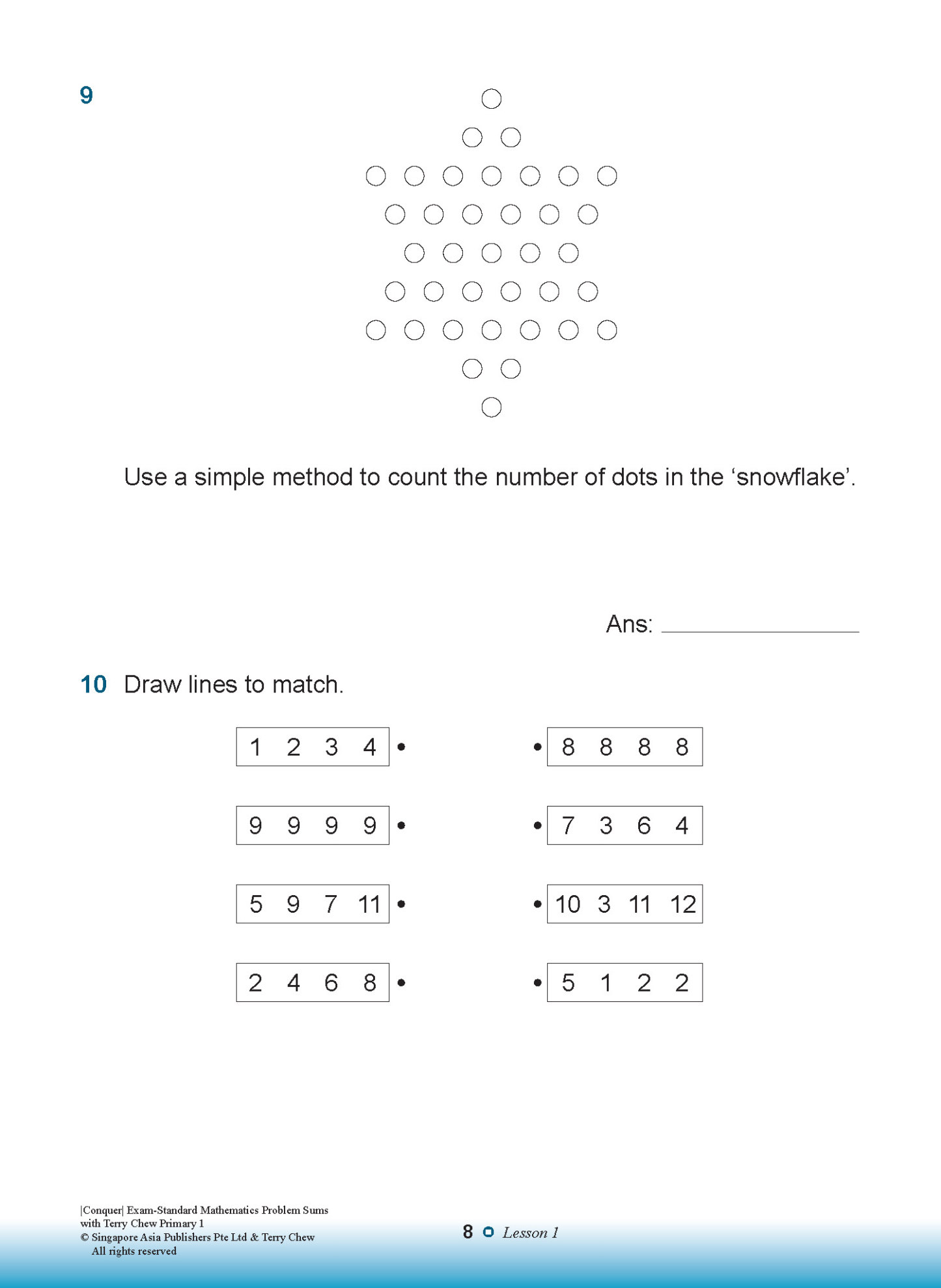 Conquer EXAM-STANDARD Mathematics PROBLEM SUMS with Terry Chew Primary 1