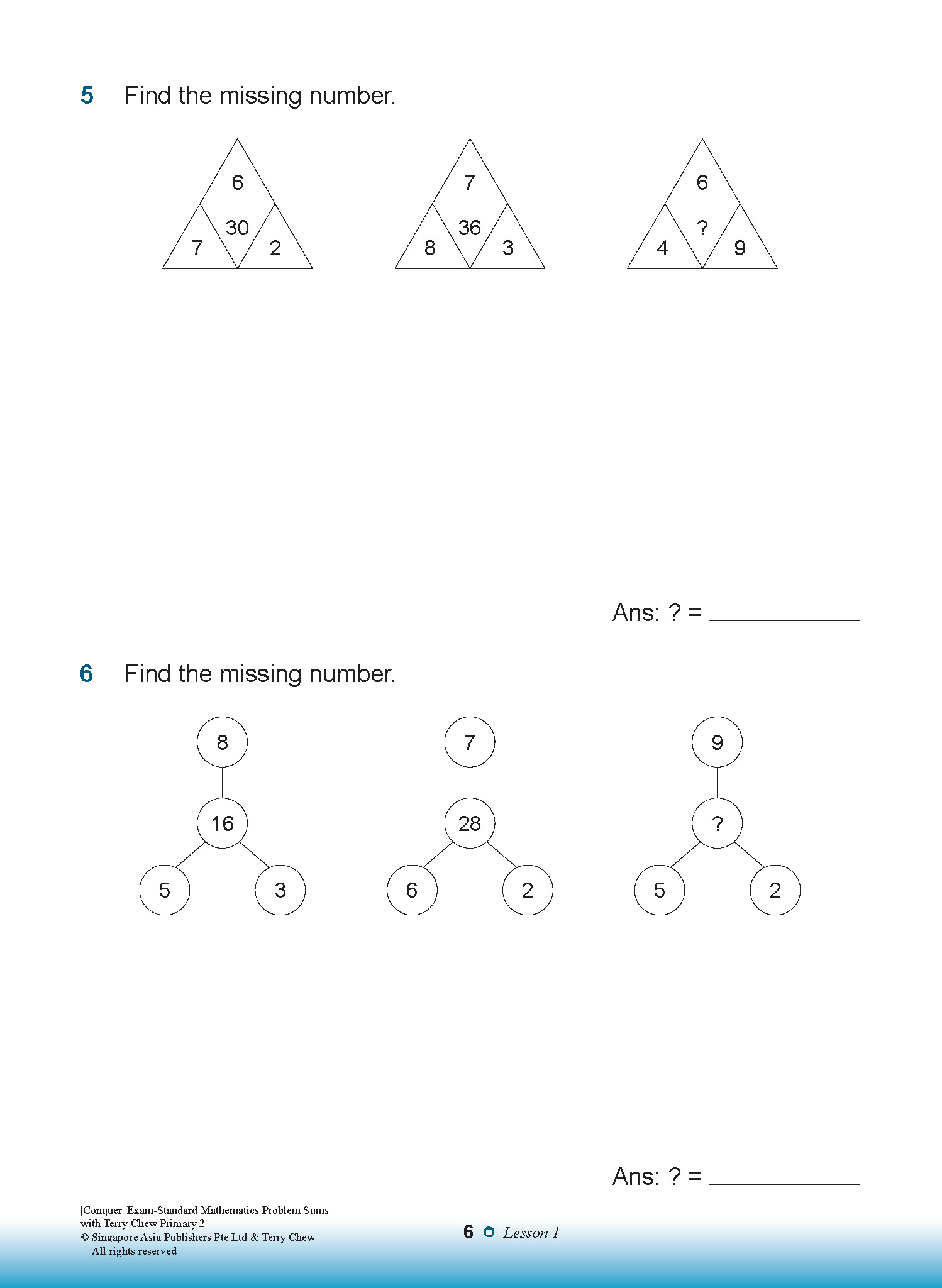 Conquer EXAM-STANDARD Mathematics PROBLEM SUMS with Terry Chew Primary 2