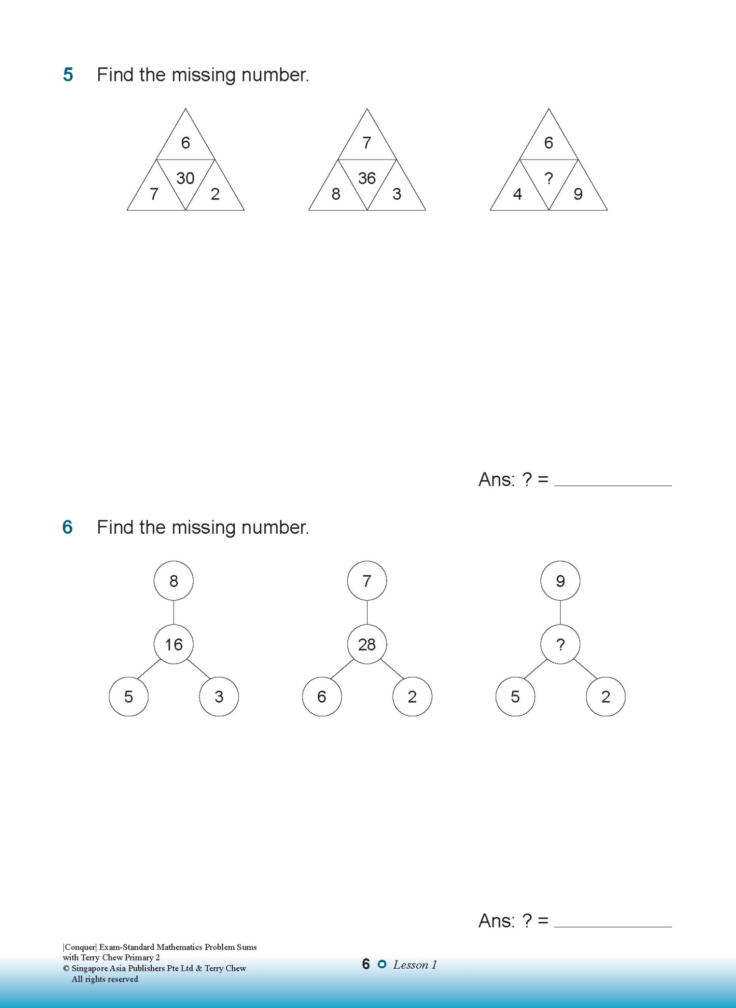 Conquer EXAM-STANDARD Mathematics PROBLEM SUMS with Terry Chew Primary 2