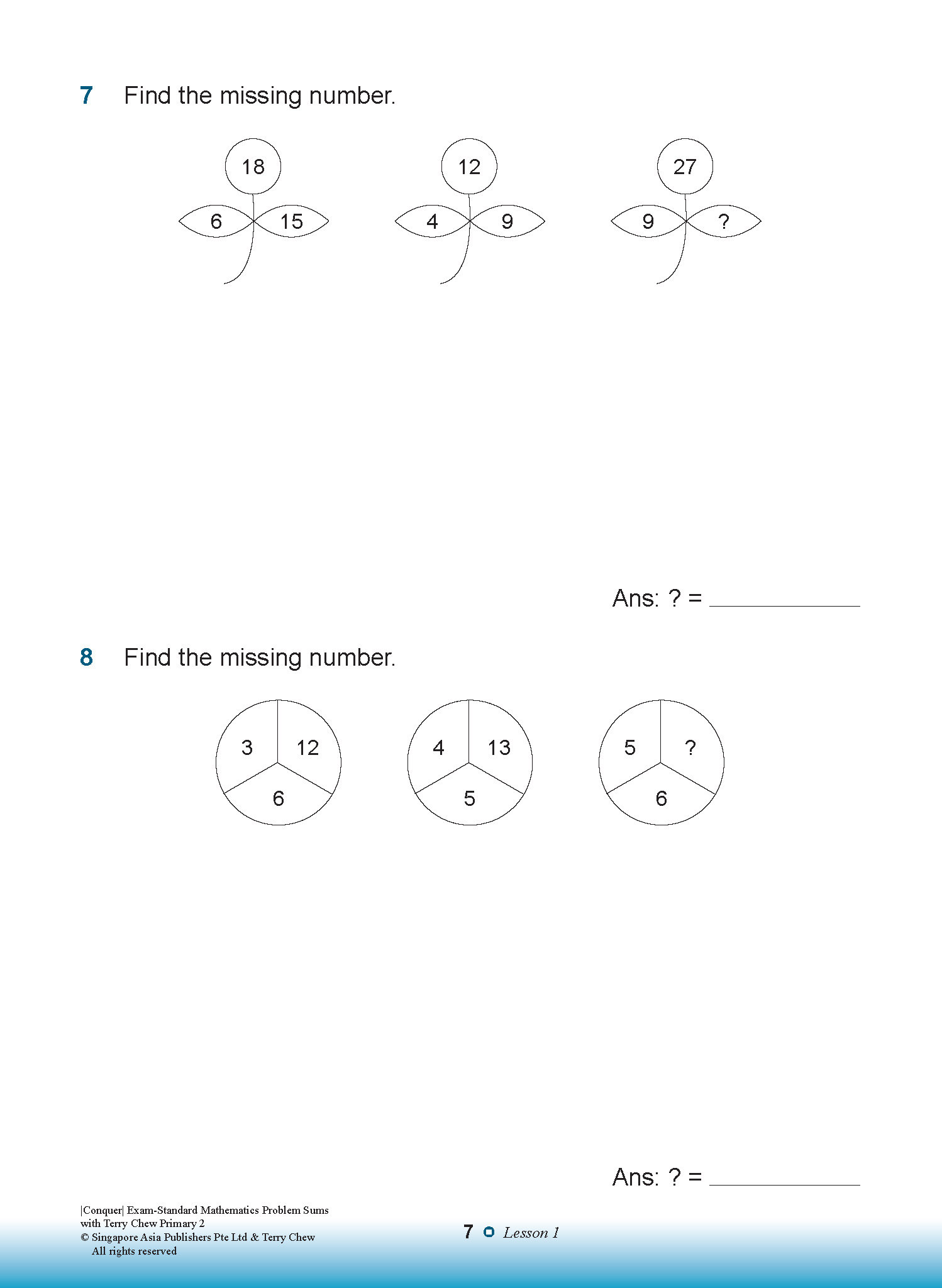 Conquer EXAM-STANDARD Mathematics PROBLEM SUMS with Terry Chew Primary 2