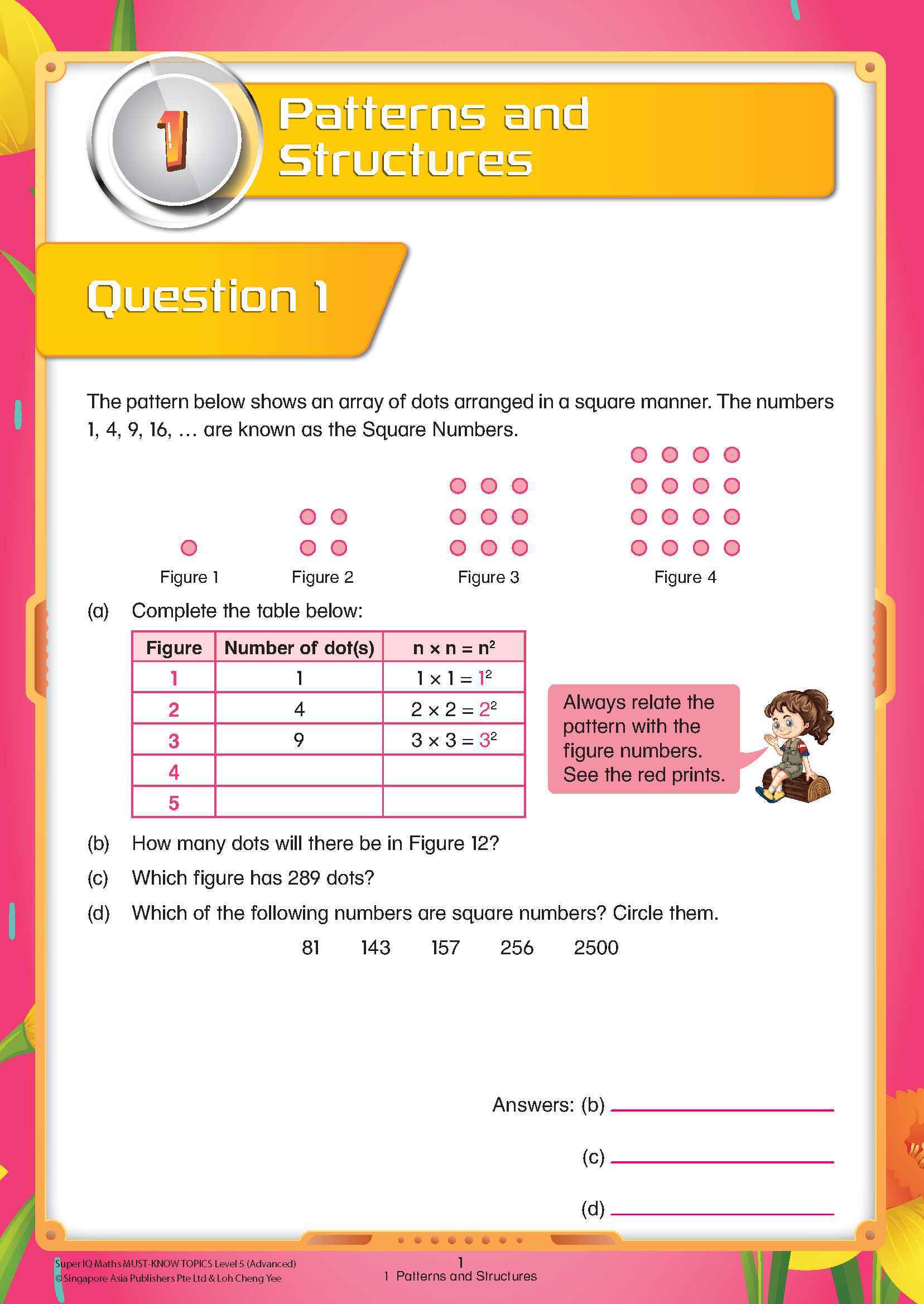 Super IQ Maths MUST-KNOW TOPICS Level 5 Advanced (10-11 years)