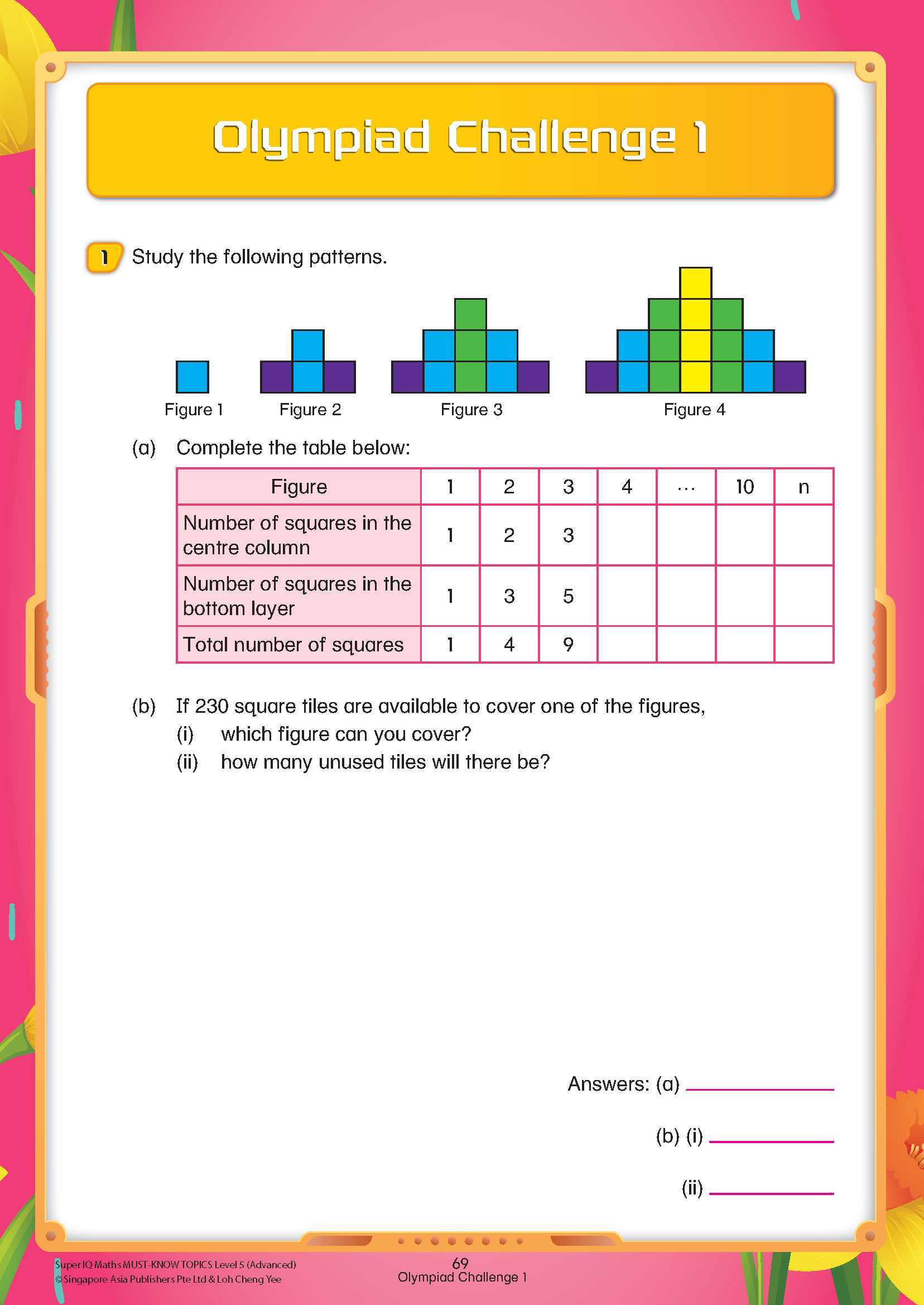 Super IQ Maths MUST-KNOW TOPICS Level 5 Advanced (10-11 years)