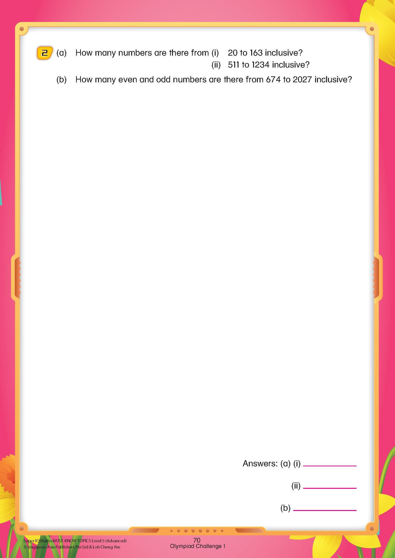 Super IQ Maths MUST-KNOW TOPICS Level 5 Advanced (10-11 years)