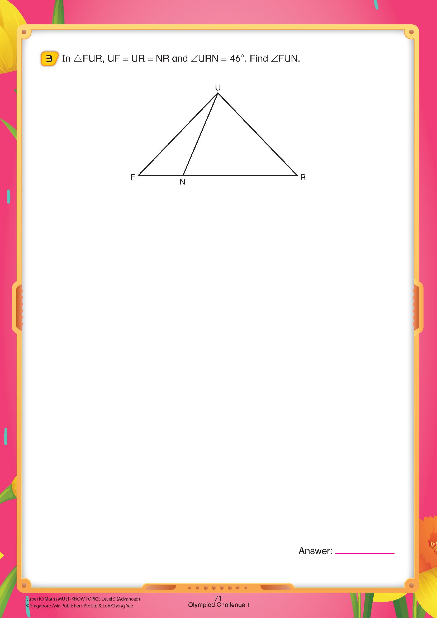 Super IQ Maths MUST-KNOW TOPICS Level 5 Advanced (10-11 years)