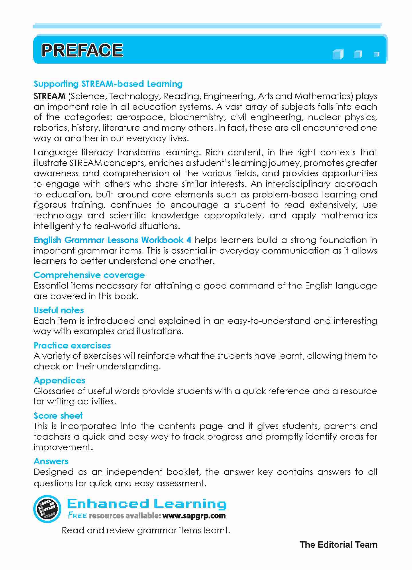 ENGLISH GRAMMAR LESSONS Workbook 4