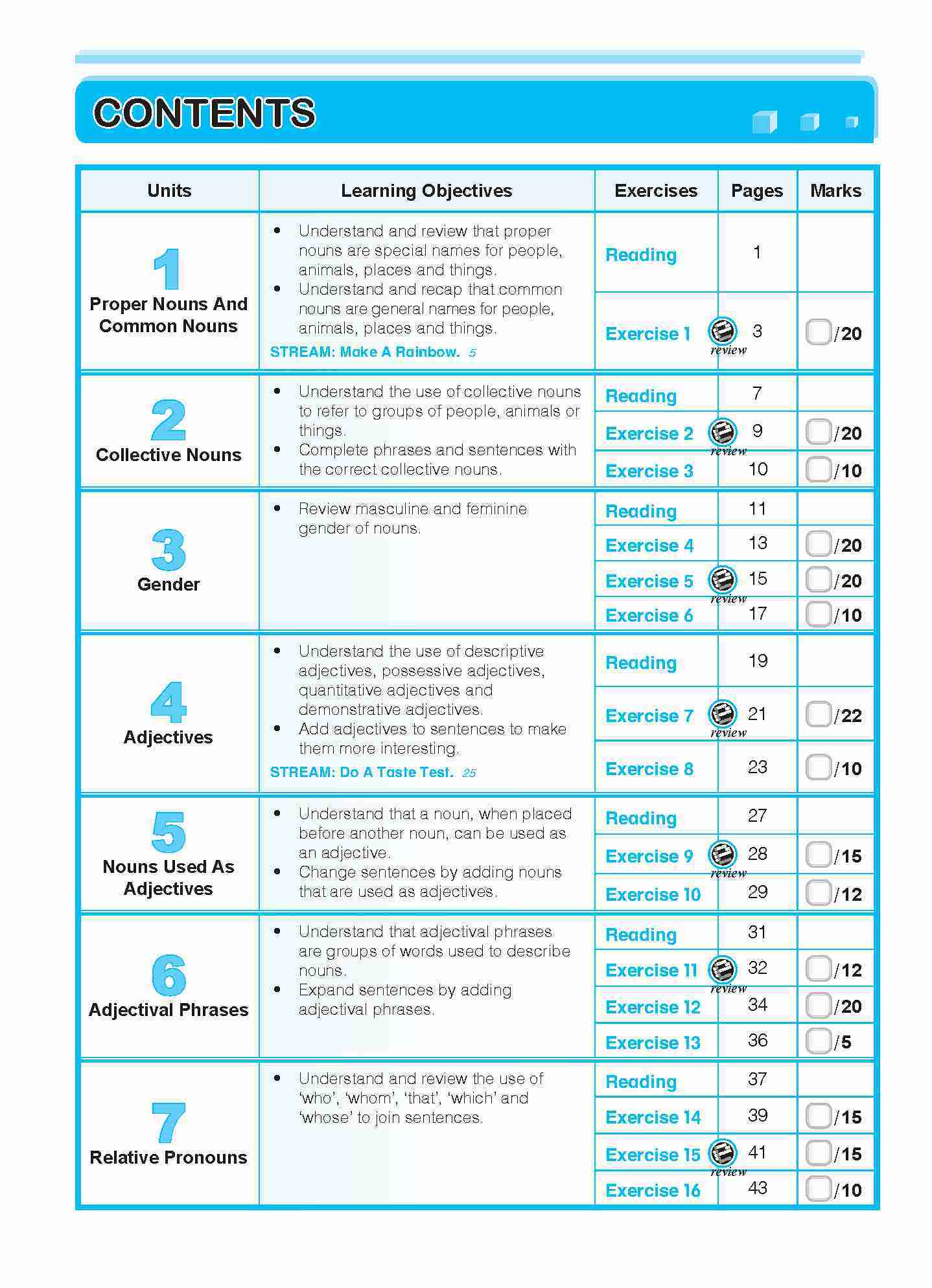 ENGLISH GRAMMAR LESSONS Workbook 4