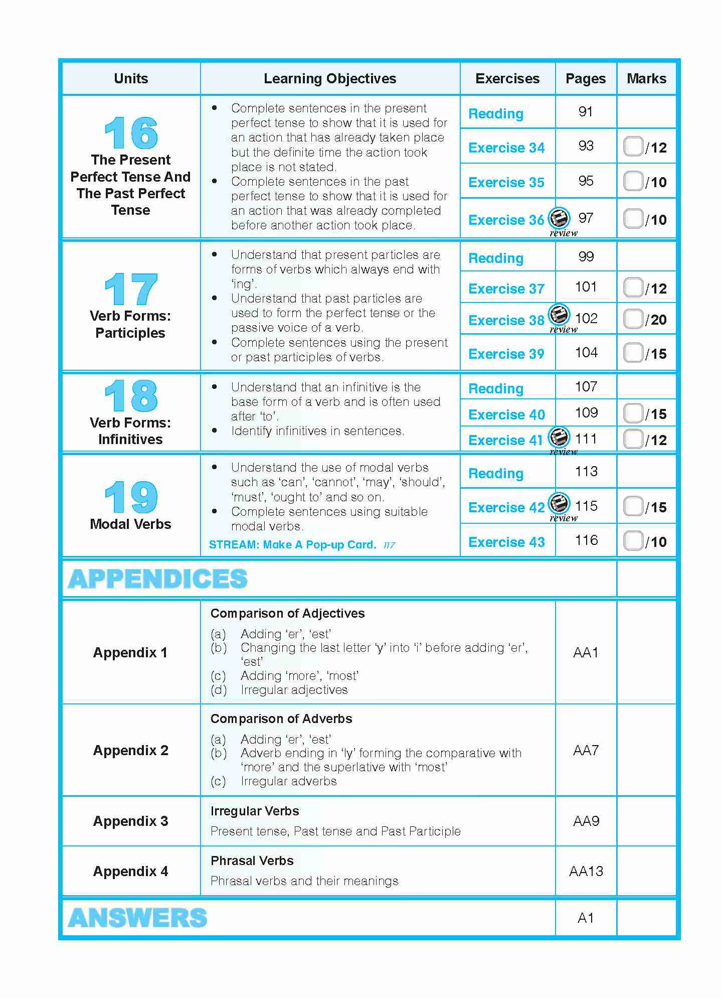 ENGLISH GRAMMAR LESSONS Workbook 4