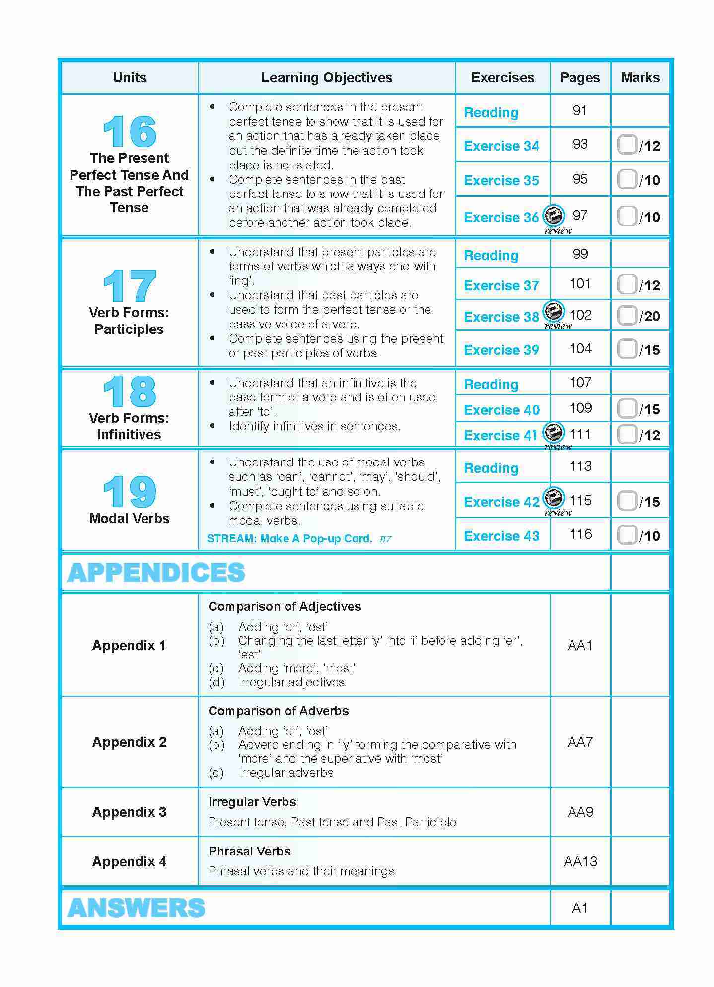 ENGLISH GRAMMAR LESSONS Workbook 4