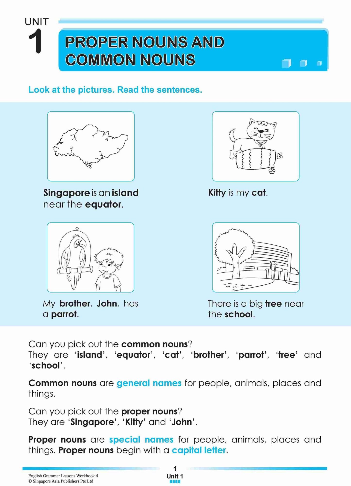 ENGLISH GRAMMAR LESSONS Workbook 4