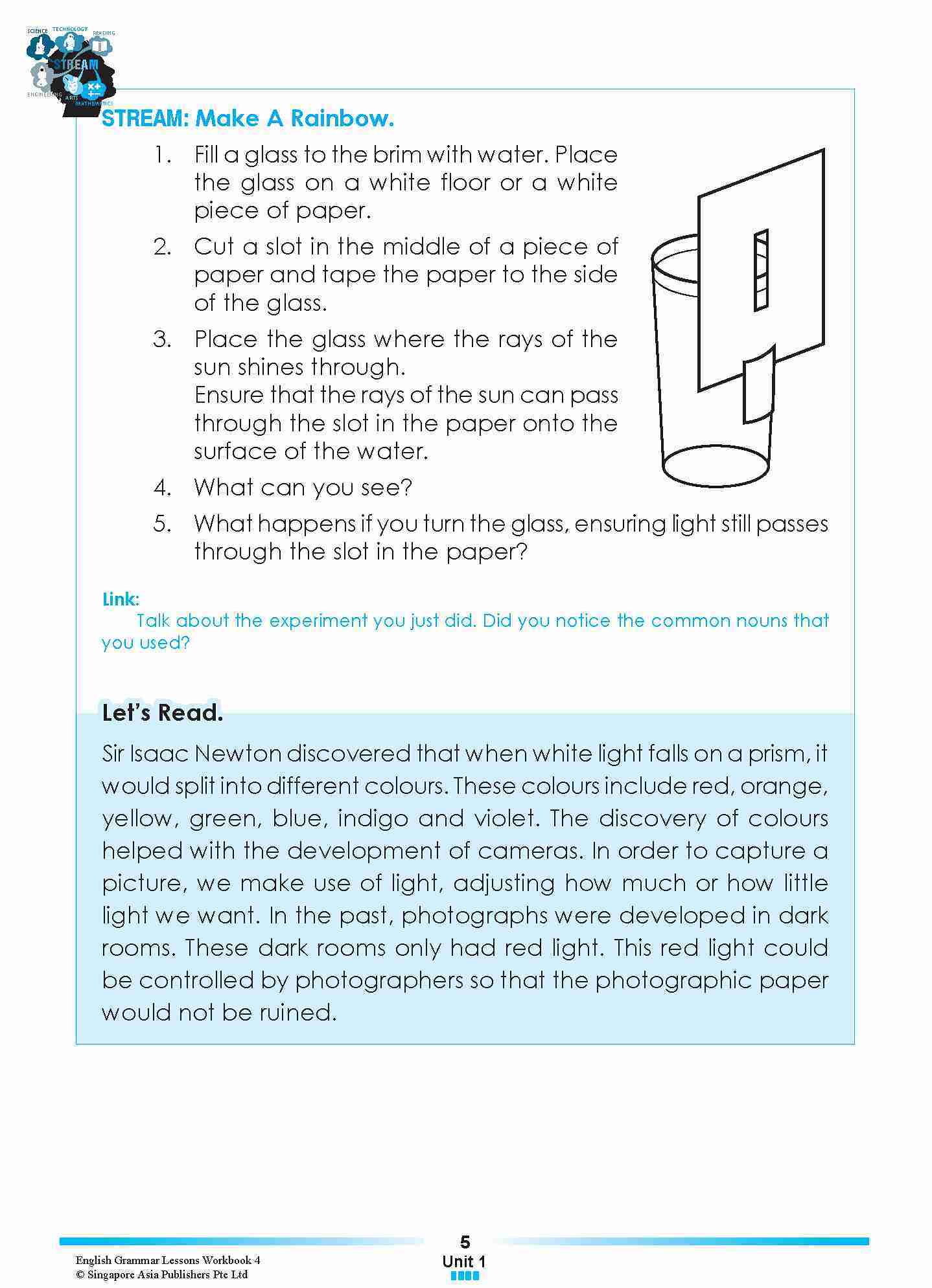 ENGLISH GRAMMAR LESSONS Workbook 4