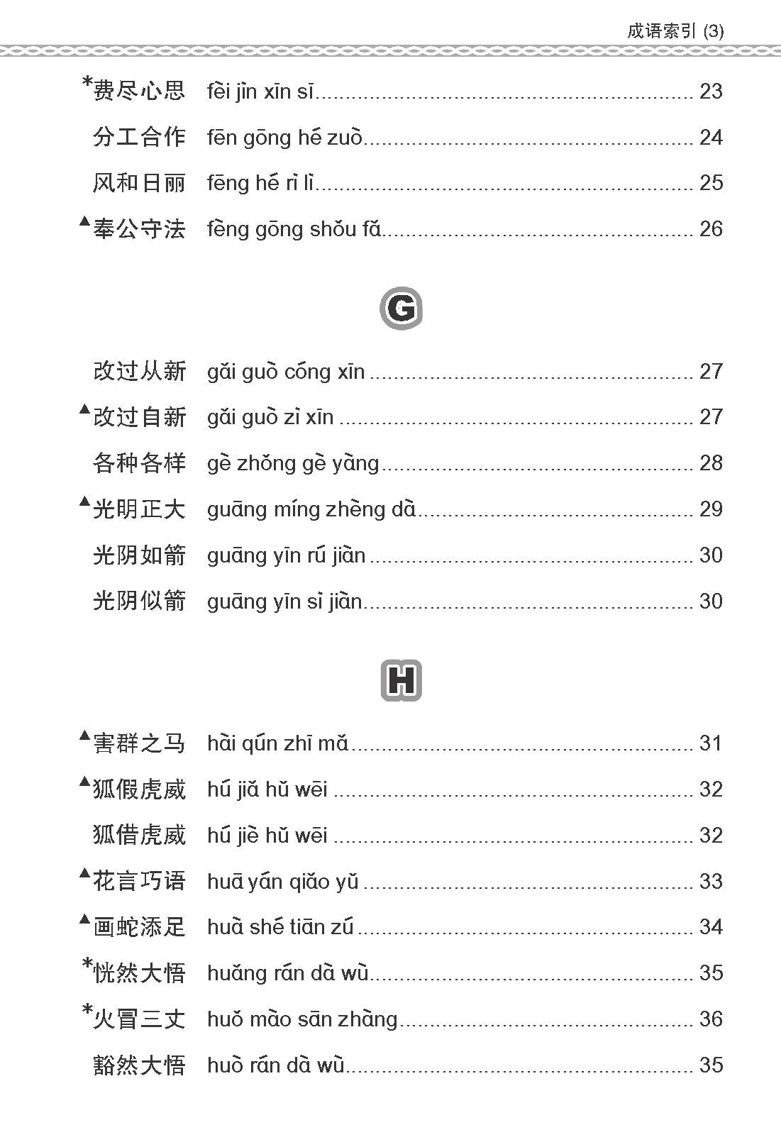 会考加分手册 PSLE高级华文必考成语 / Examinable Idioms For PSLE Higher Chinese