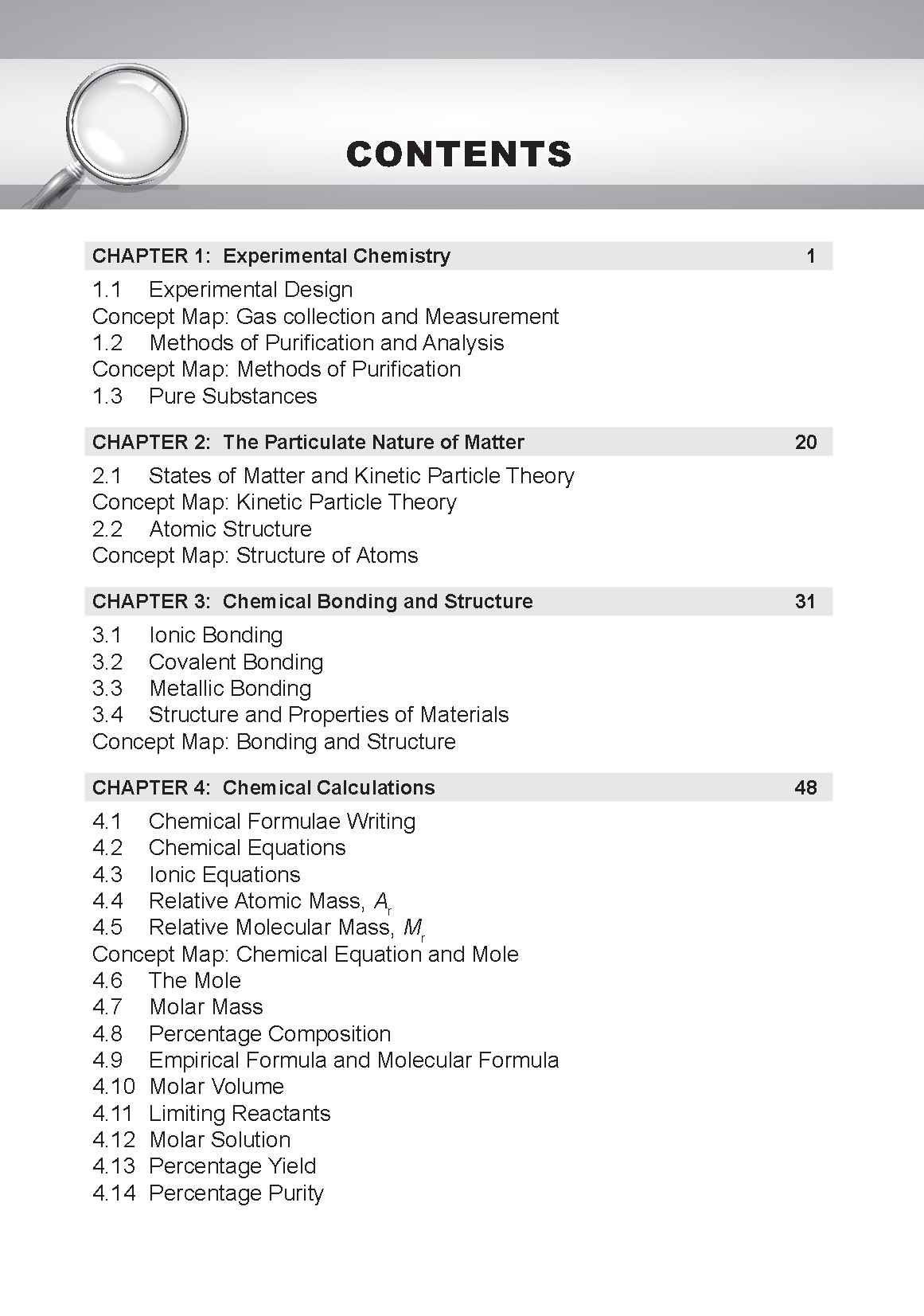 Conquer QUICK EXAM NOTES CHEMISTRY