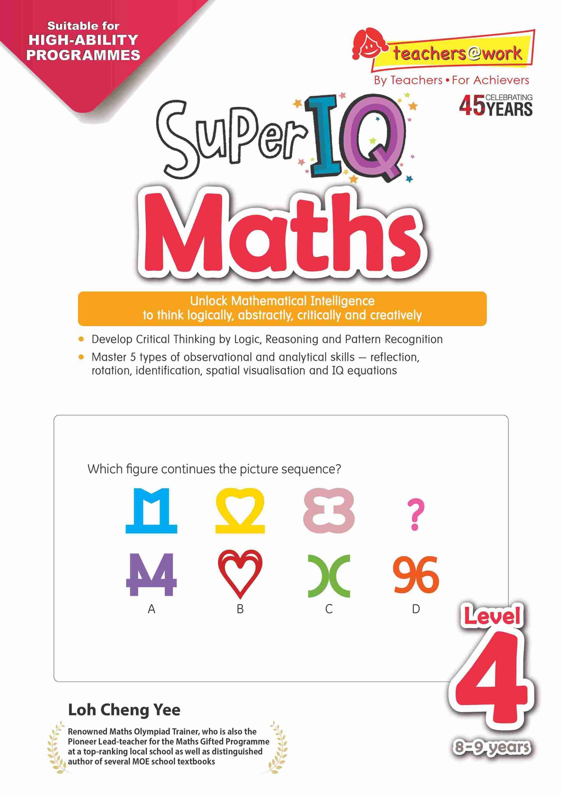 SUPER IQ Maths Level 4 (8-9 years)