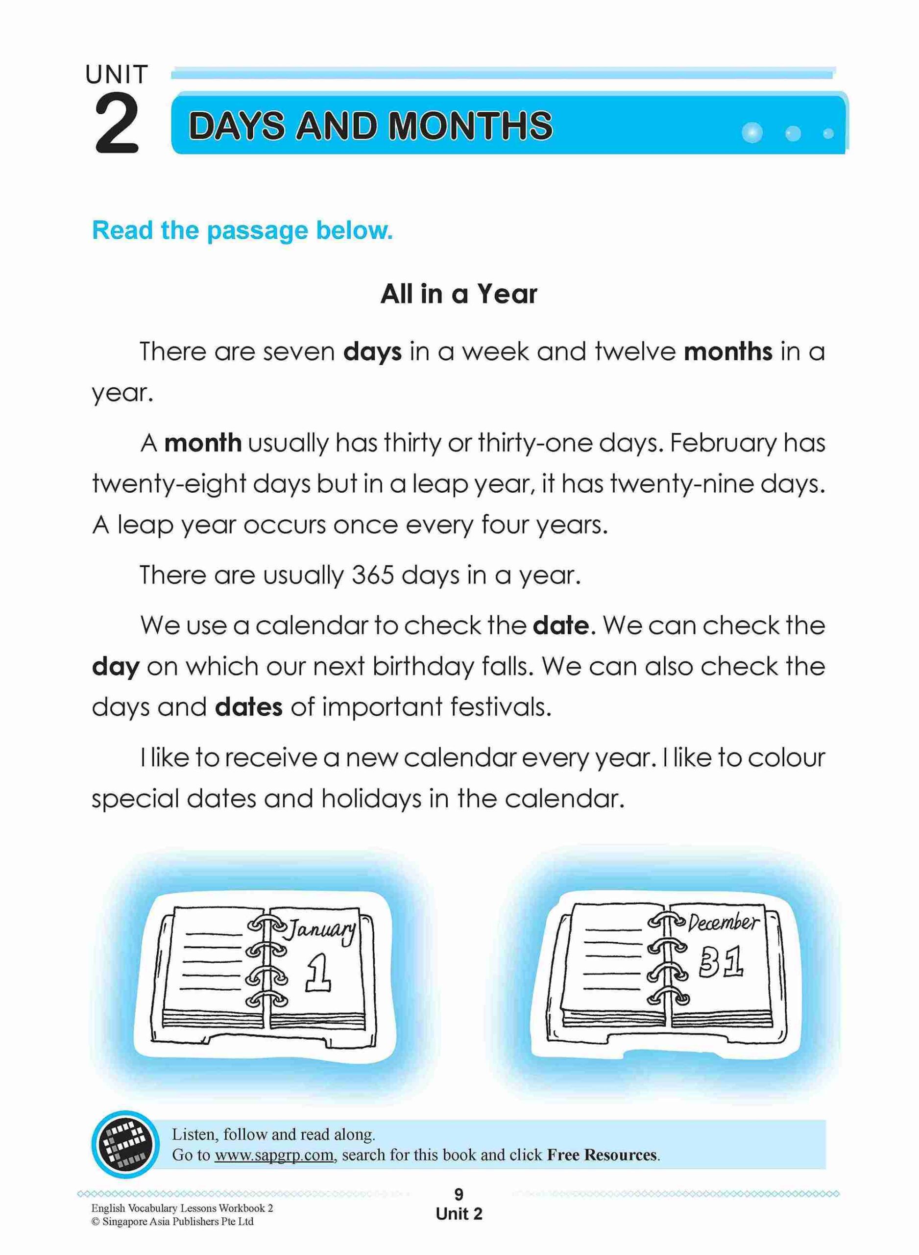 ENGLISH VOCABULARY LESSONS Workbook 2