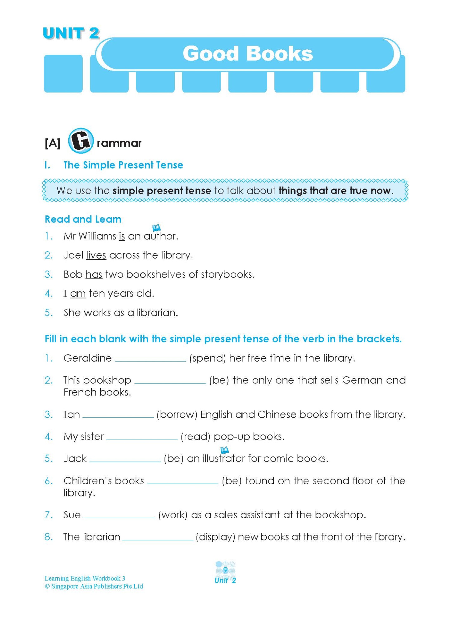 LEARNING ENGLISH Workbook 3