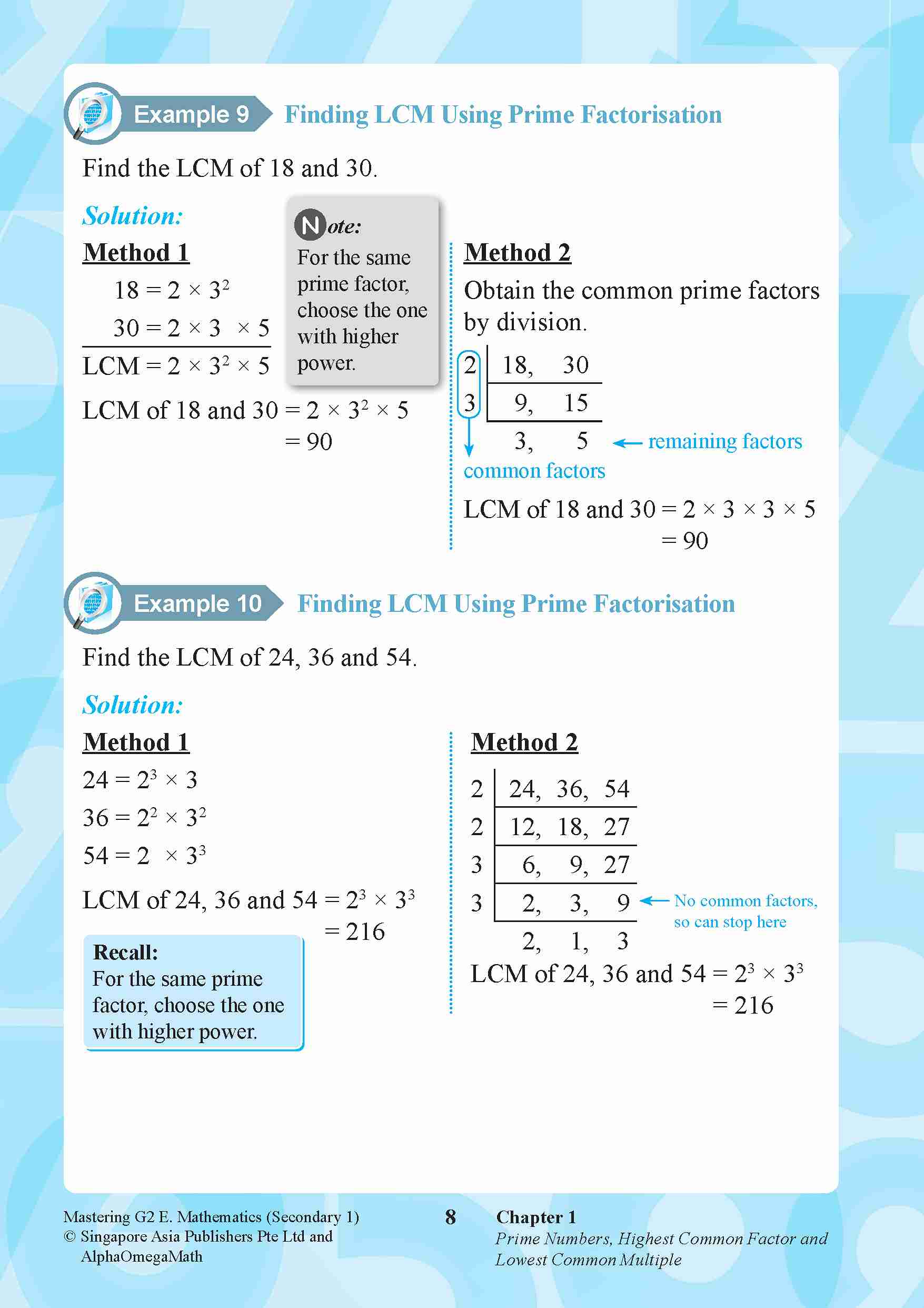 Mastering G2 ELEMENTARY MATHEMATICS Secondary 1