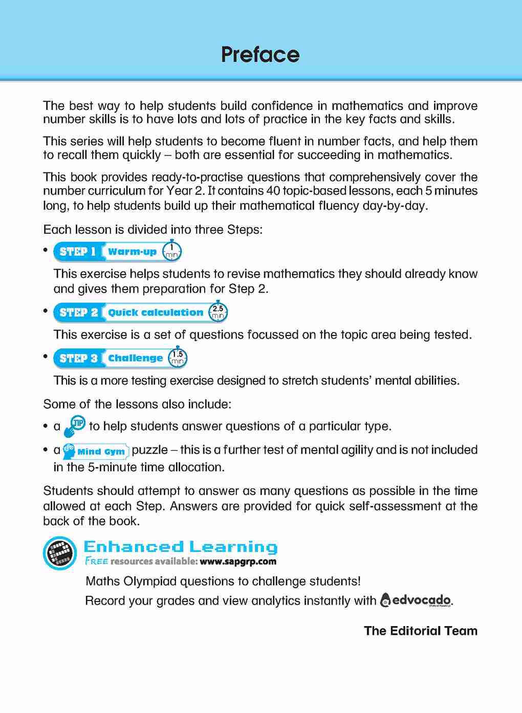 Learning+ Mathematics by the Minute Workbook 2