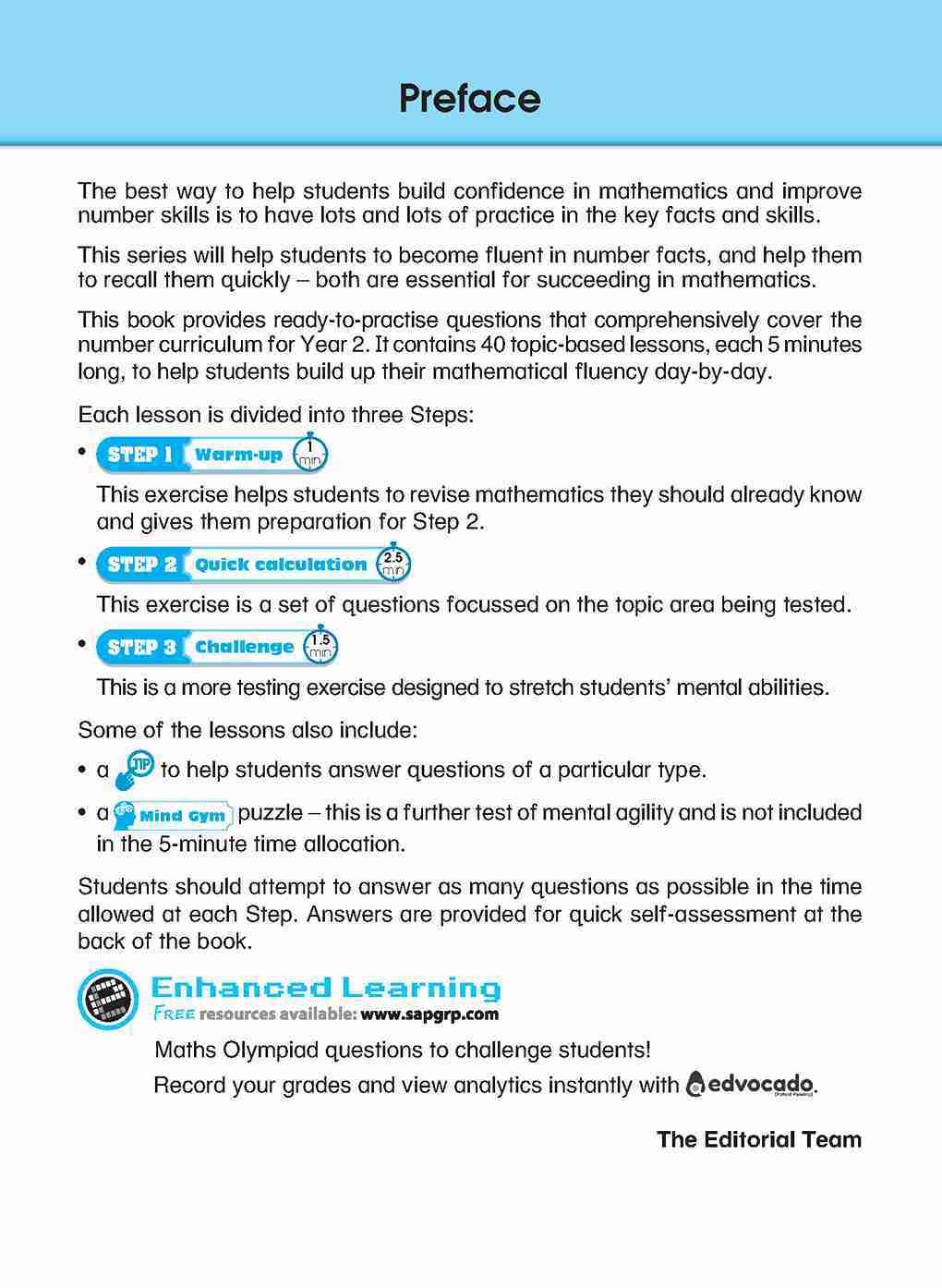 Learning+ Mathematics by the Minute Workbook 2