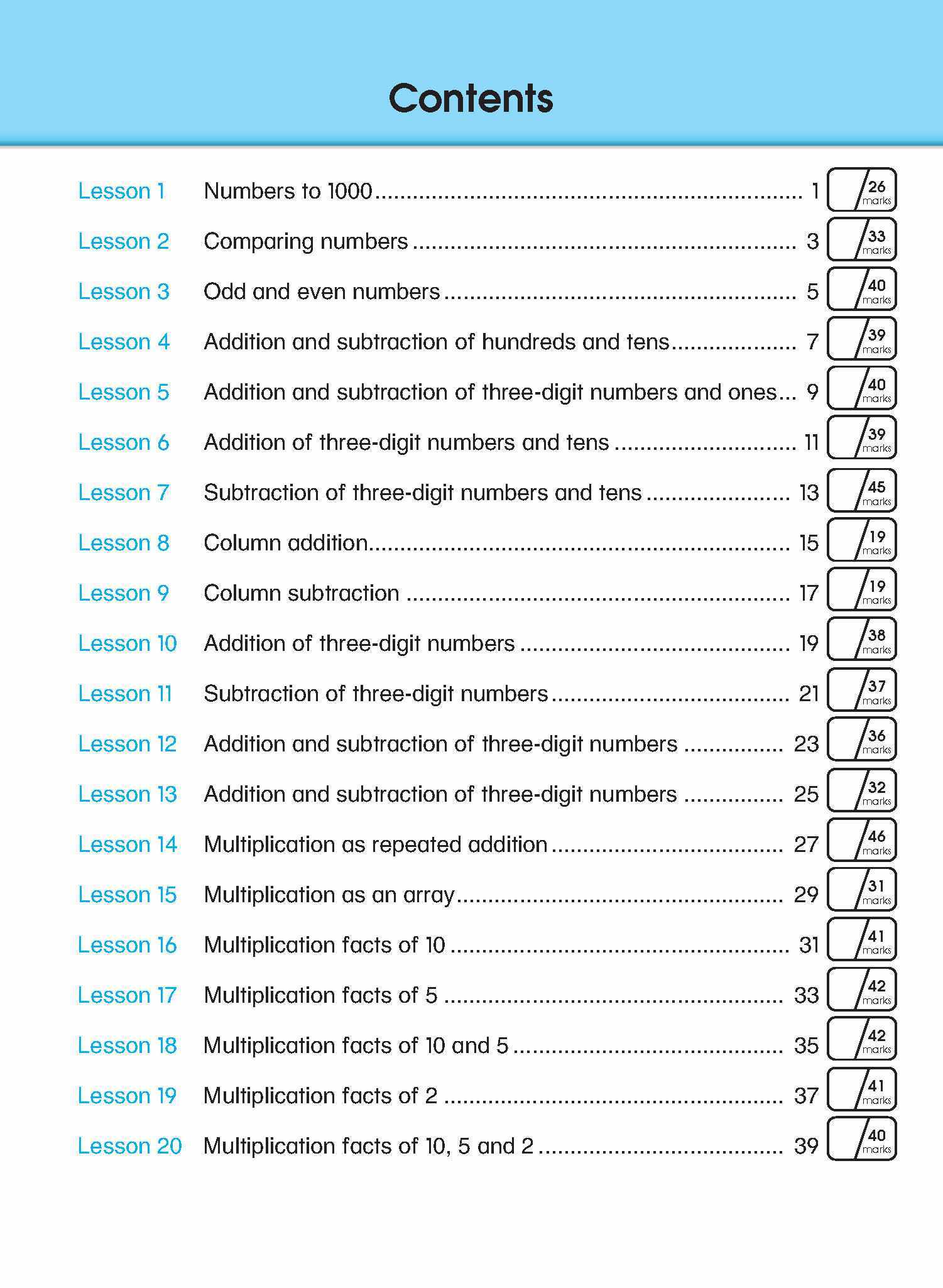 Learning+ Mathematics by the Minute Workbook 2