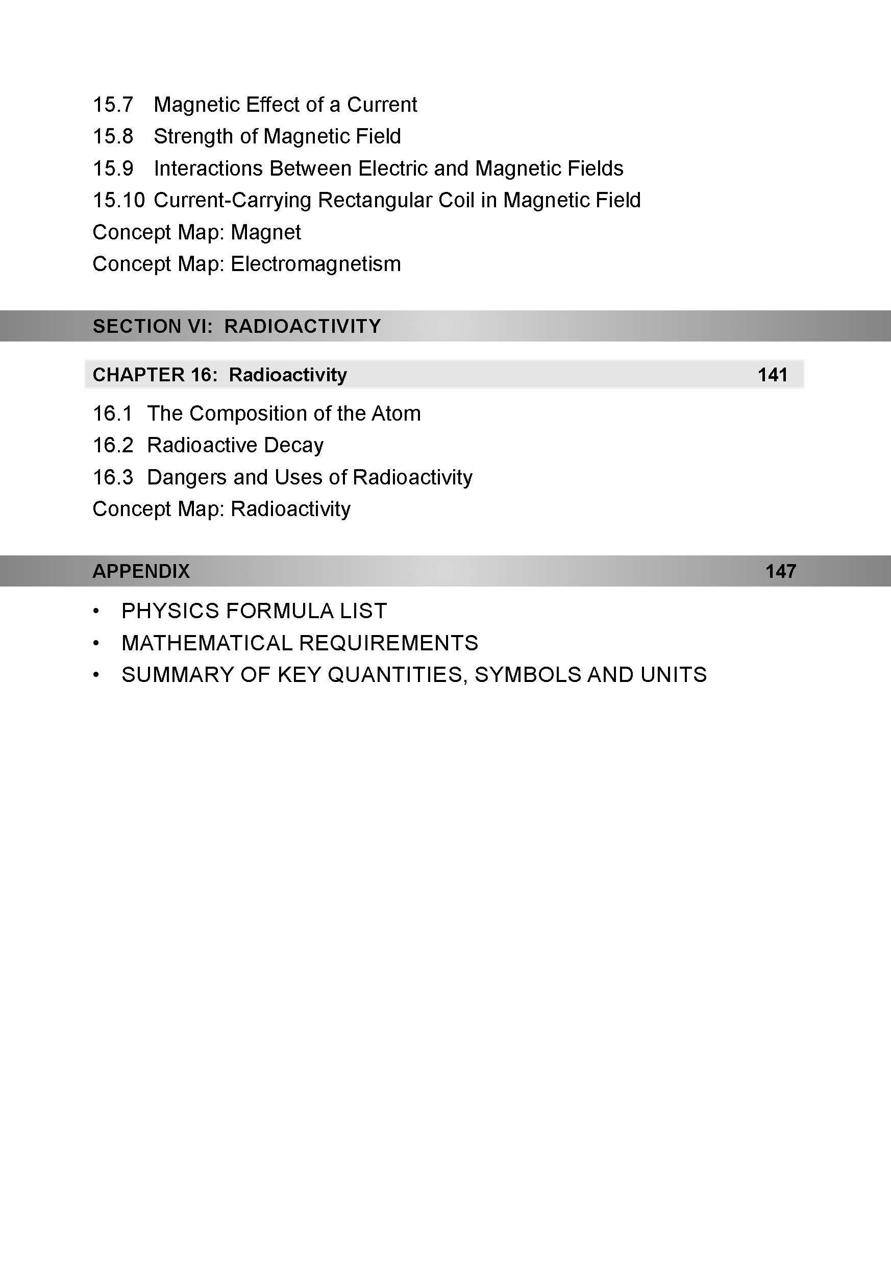 Conquer QUICK EXAM NOTES SCIENCE (PHYSICS)
